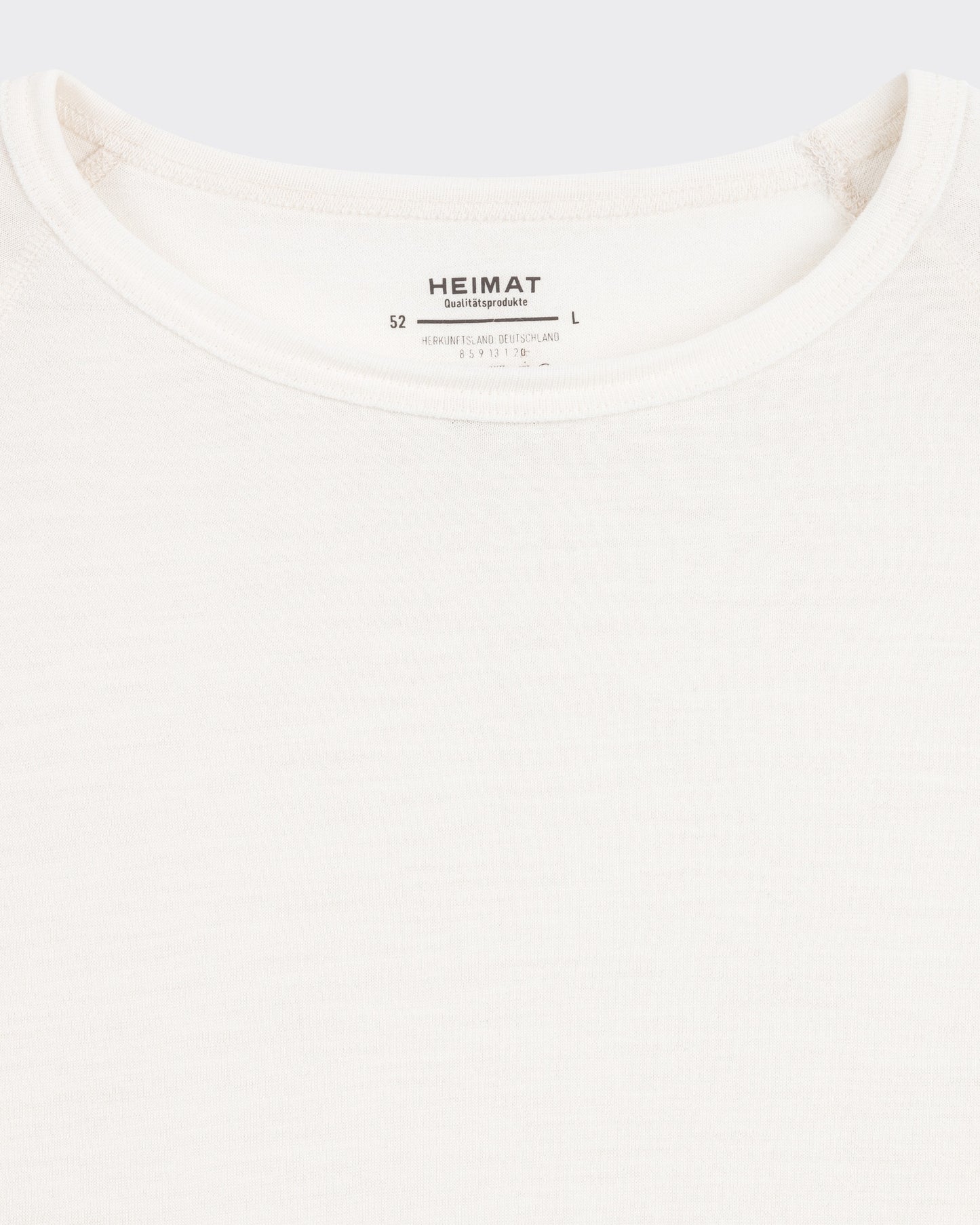 T-shirt Raglan en Laine Mérinos : Écru