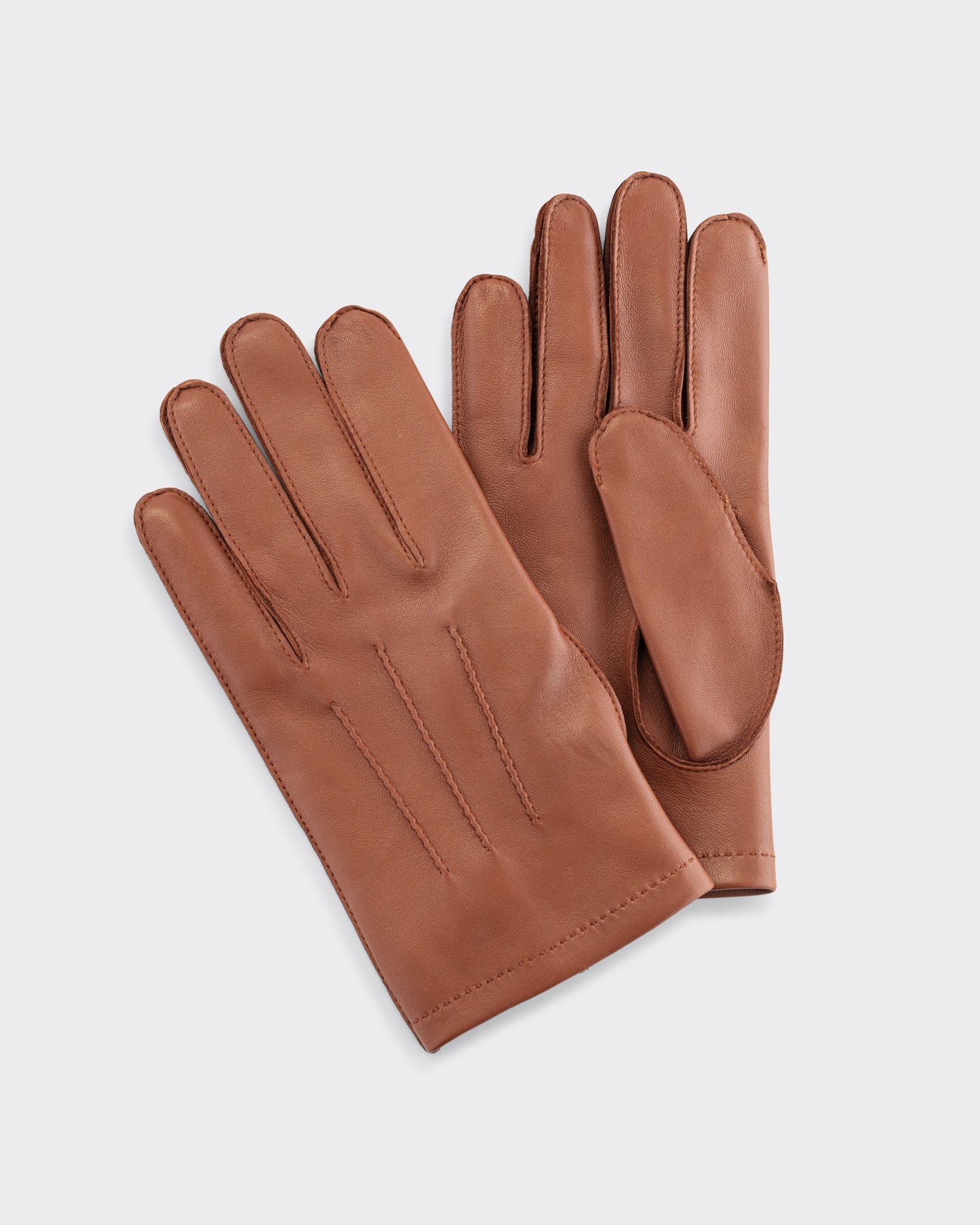 Lambskin Gloves : Alezan Brown
