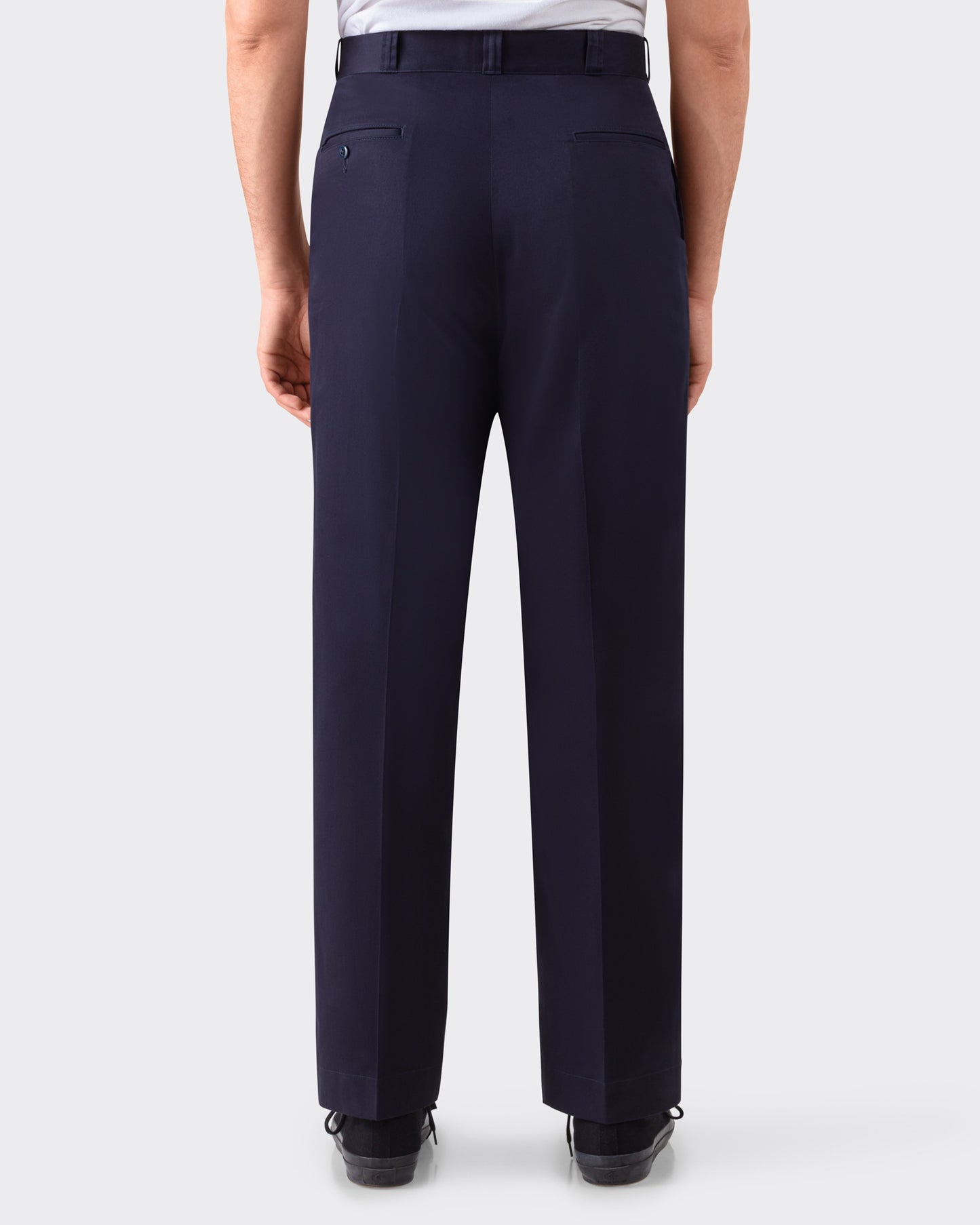 1963 Cotton Twill Trousers : Navy