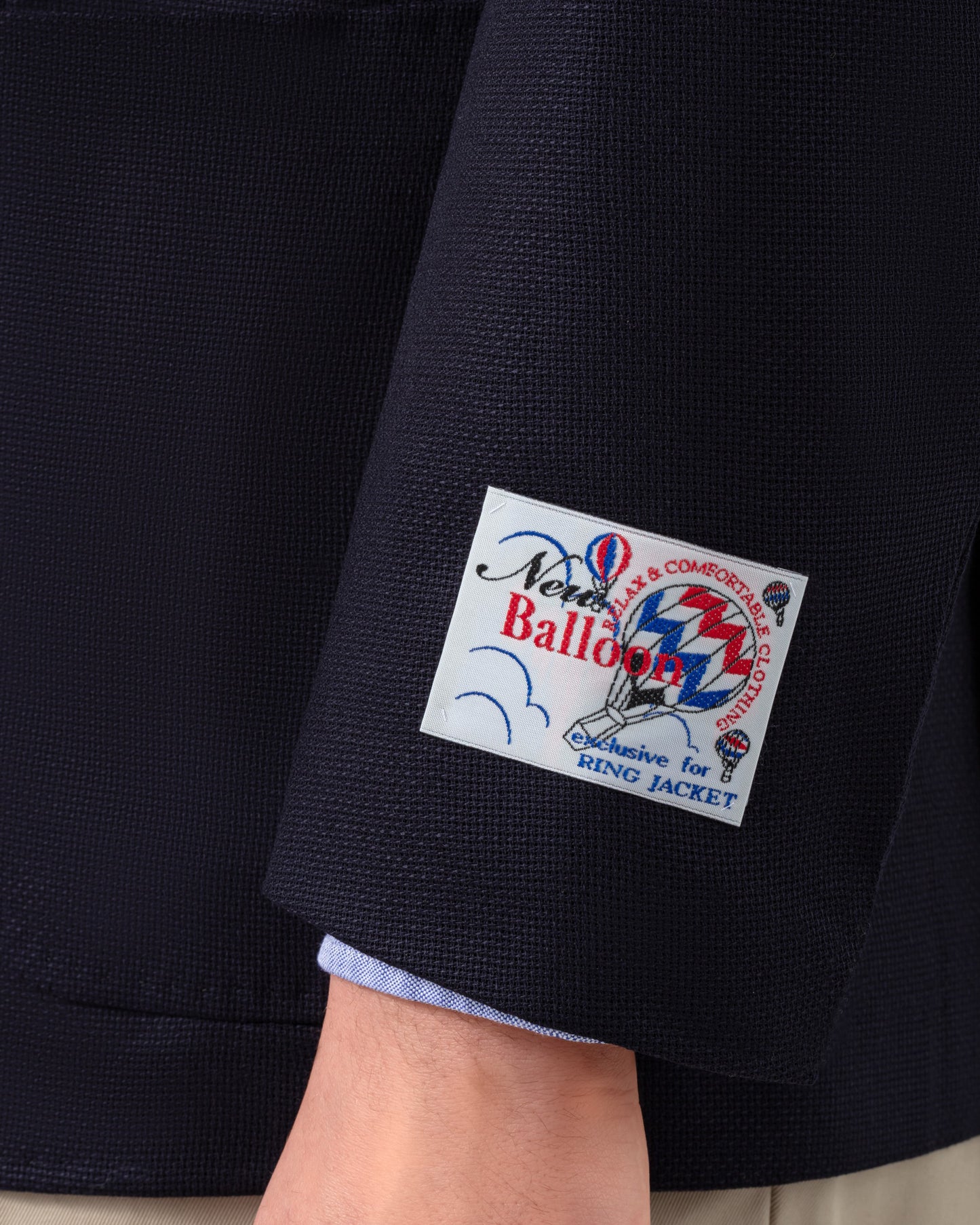 “Ballon” Fresco Blazer : Navy