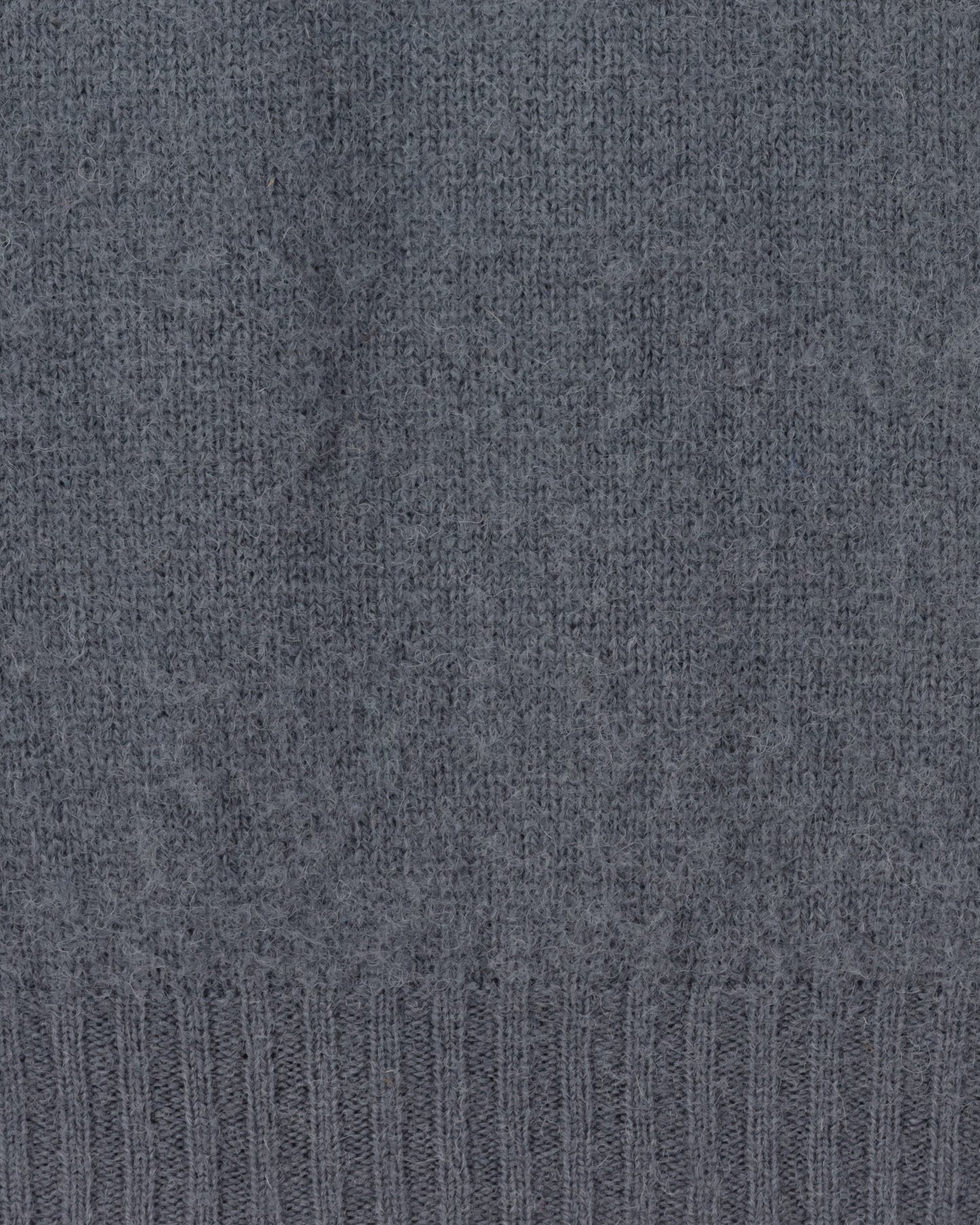 Brushed Wool Crewneck Knit : Dove Grey