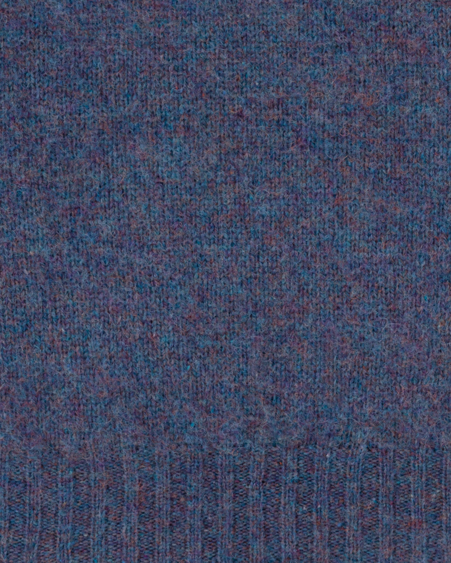 Brushed Wool Crewneck Knit : Mirage Blue