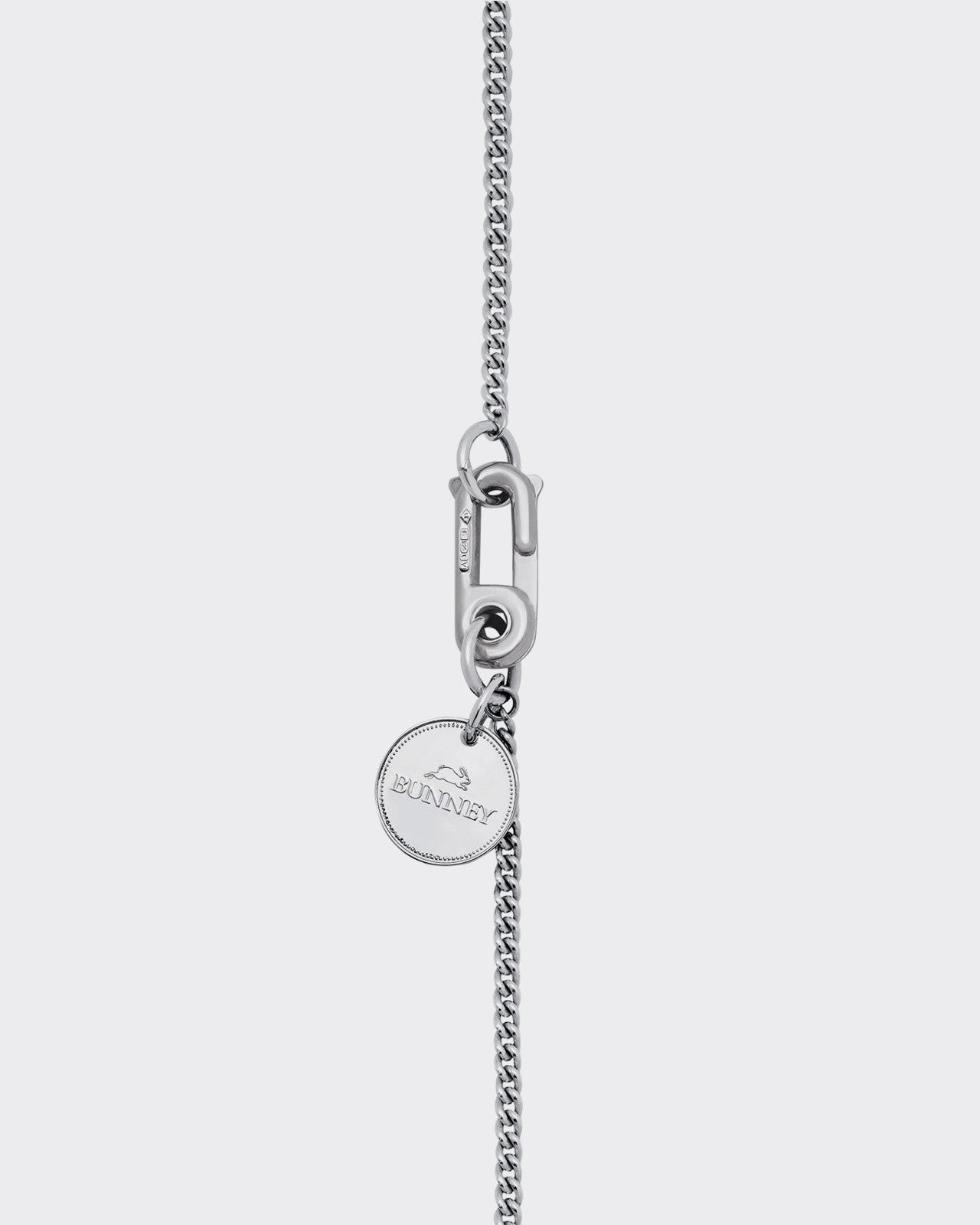 Chain with Hook and Coin : 925 Silver