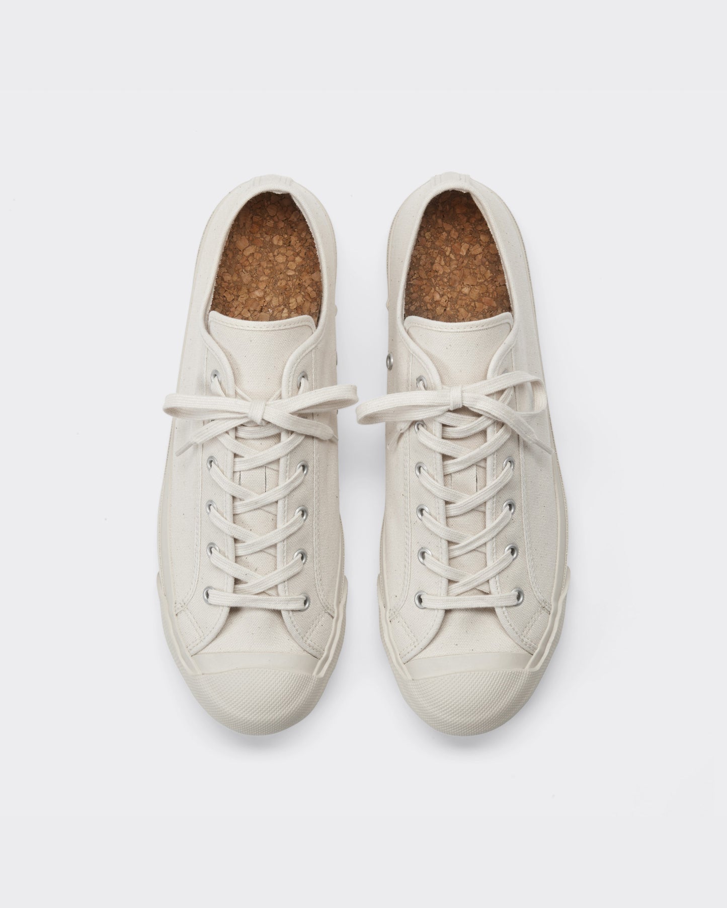 "Court" Shoe : Ecru