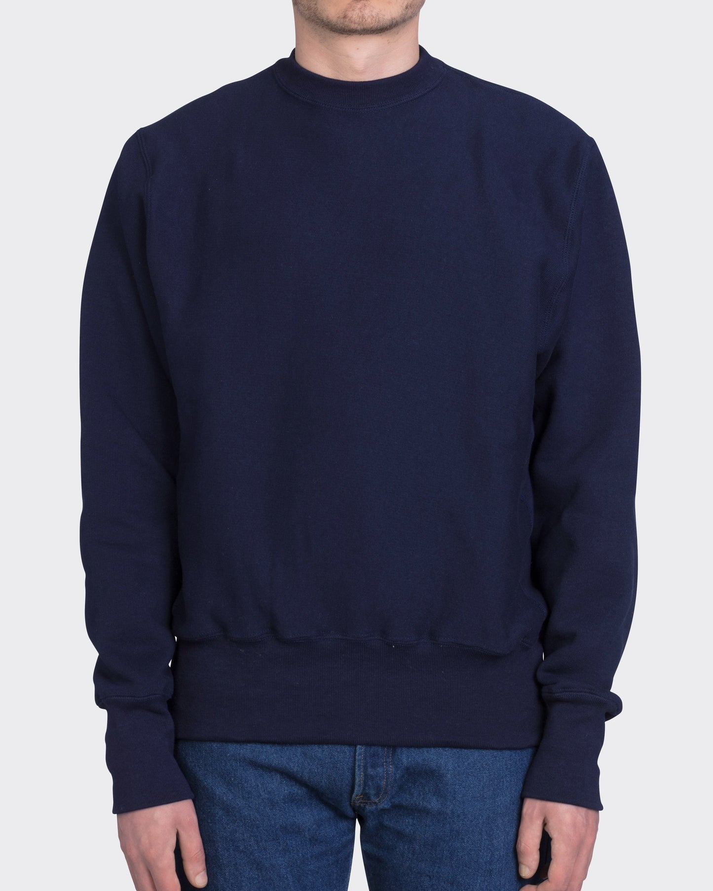 Sweatshirt Col Rond : Marine