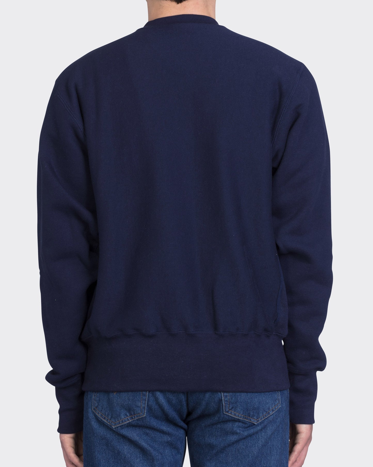 Sweatshirt Col Rond : Marine
