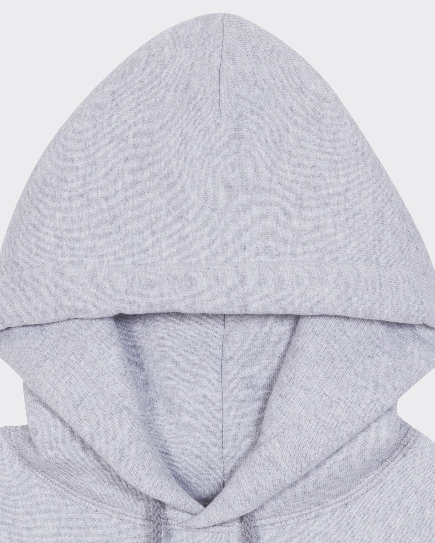 Sweatshirt Capuche : Gris Chiné