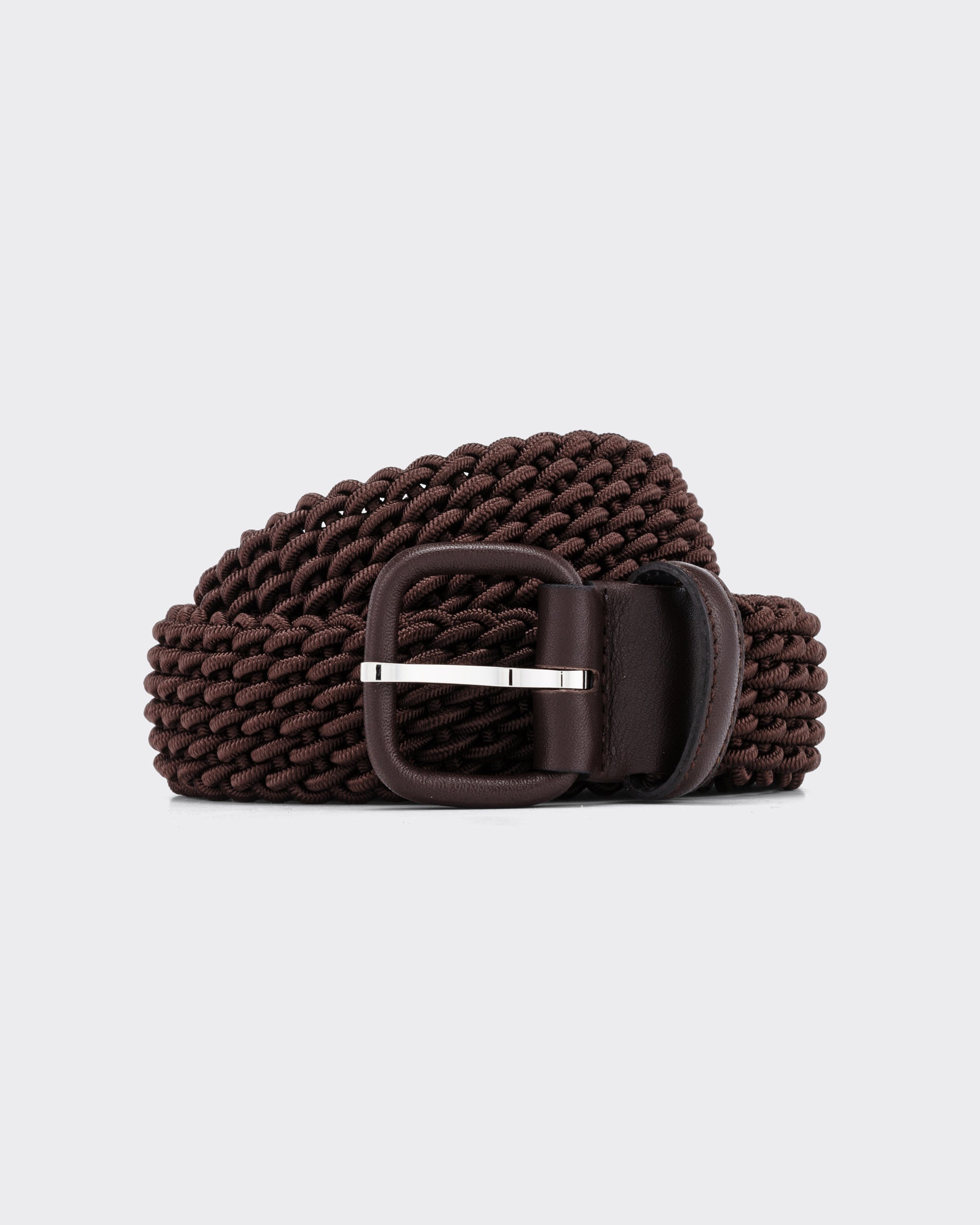新品 everyone L'AIGLON ベルト BROWN L'Aiglon : Woven Elastic Belt : Brown – Beige Habilleur