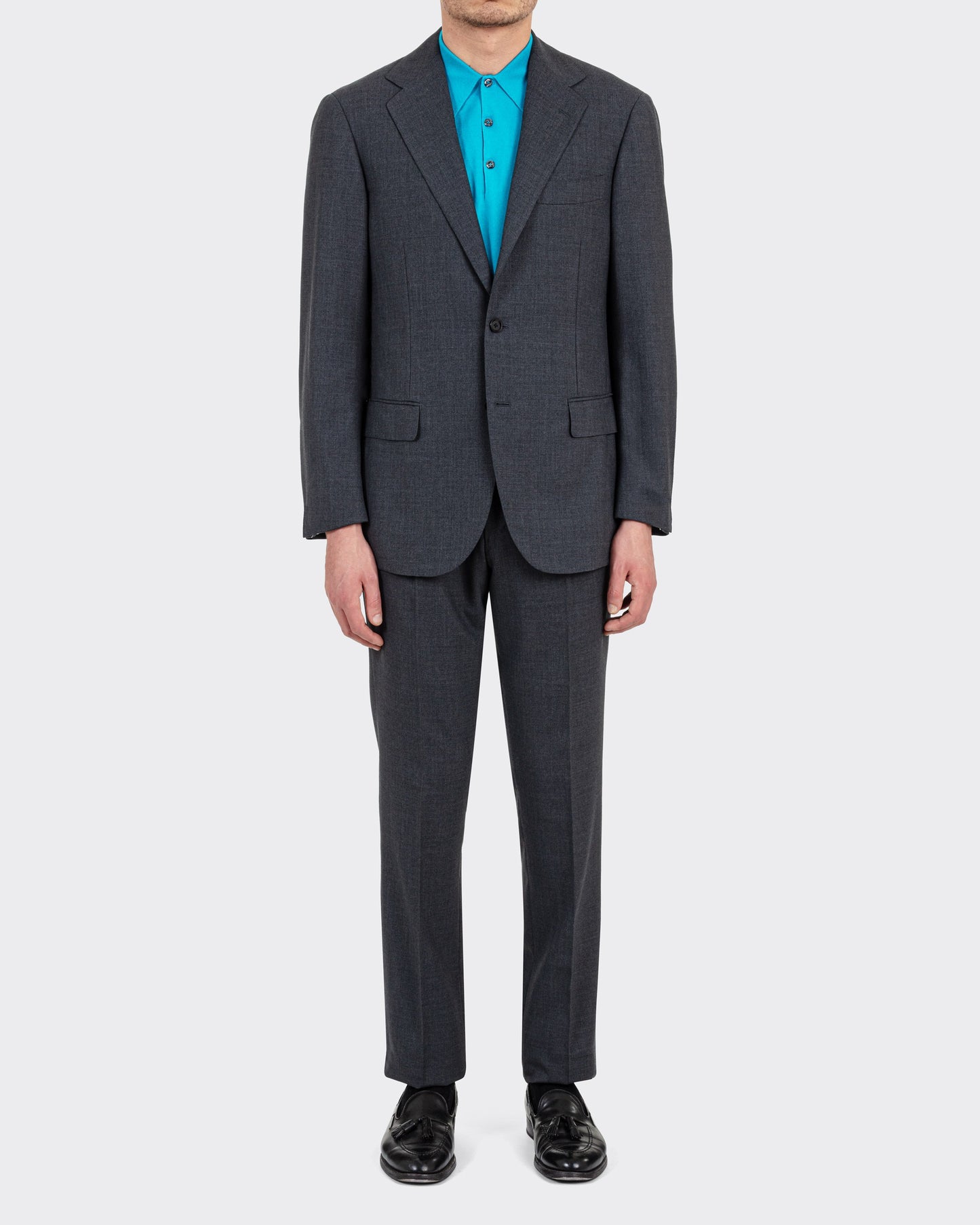 Costume en Laine Froide : Gris