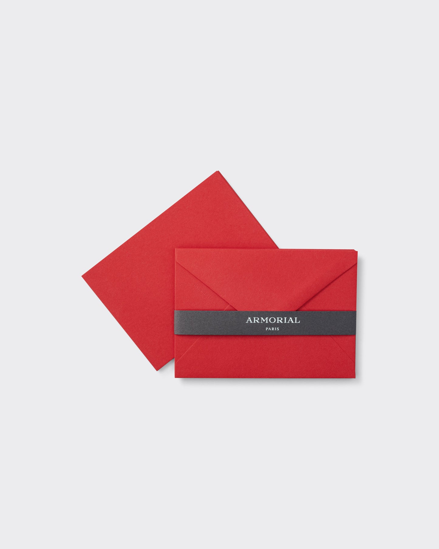 Cartes Et Enveloppes Grand Format : Rouge