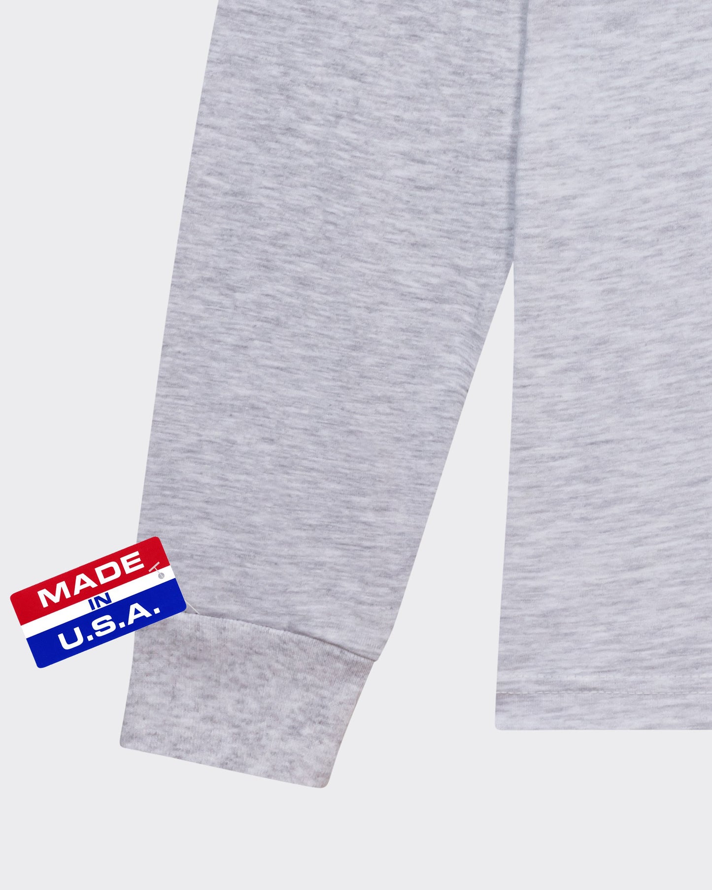 Mock Neck Light T-shirt : Grey