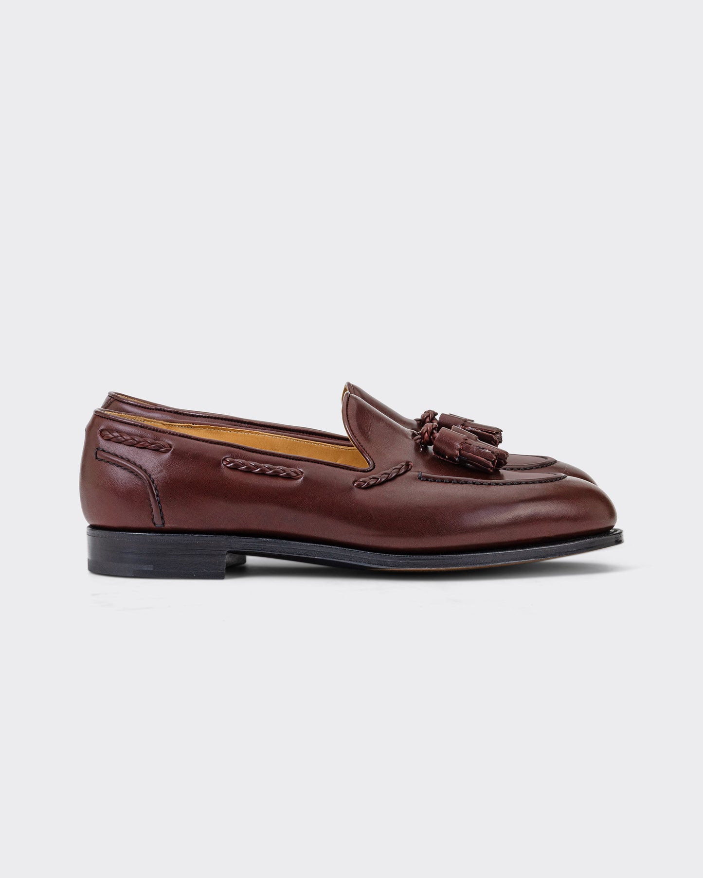Belgravia Tassel Loafers : Burgundy