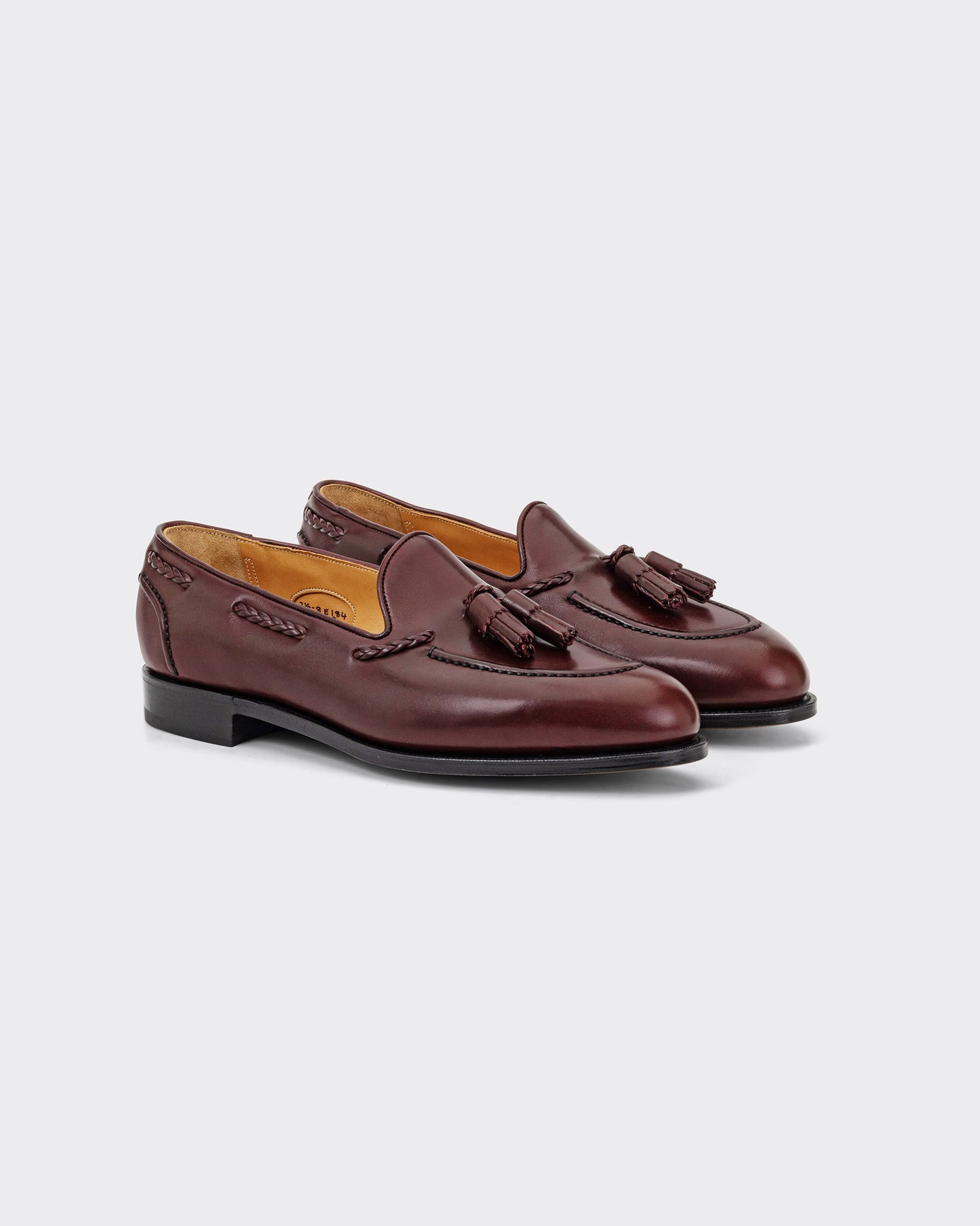 Belgravia Tassel Loafers : Burgundy