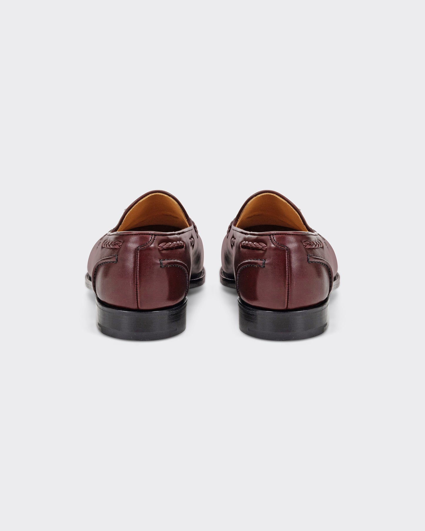Belgravia Tassel Loafers : Burgundy