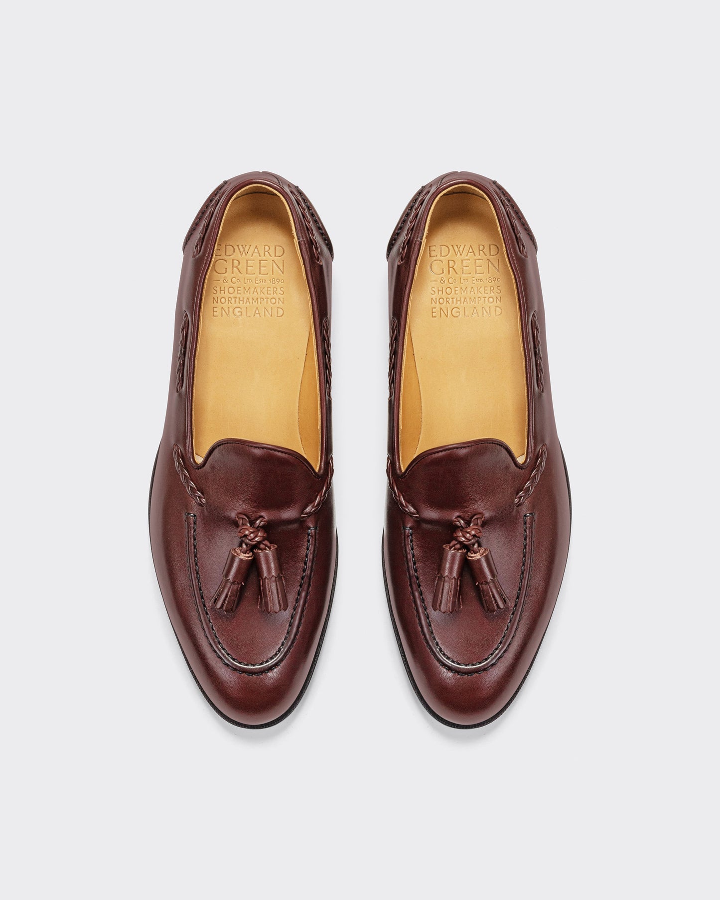 Belgravia Tassel Loafers : Burgundy