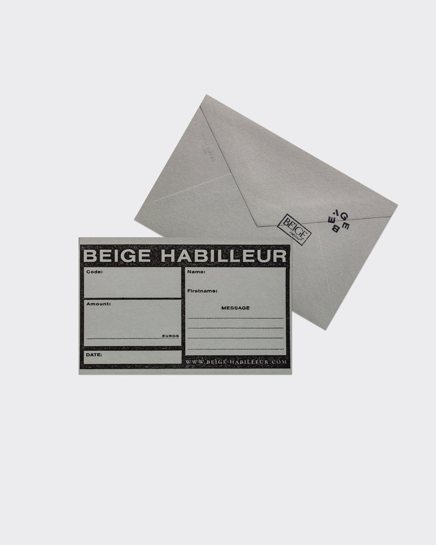 Gift Card : Grey