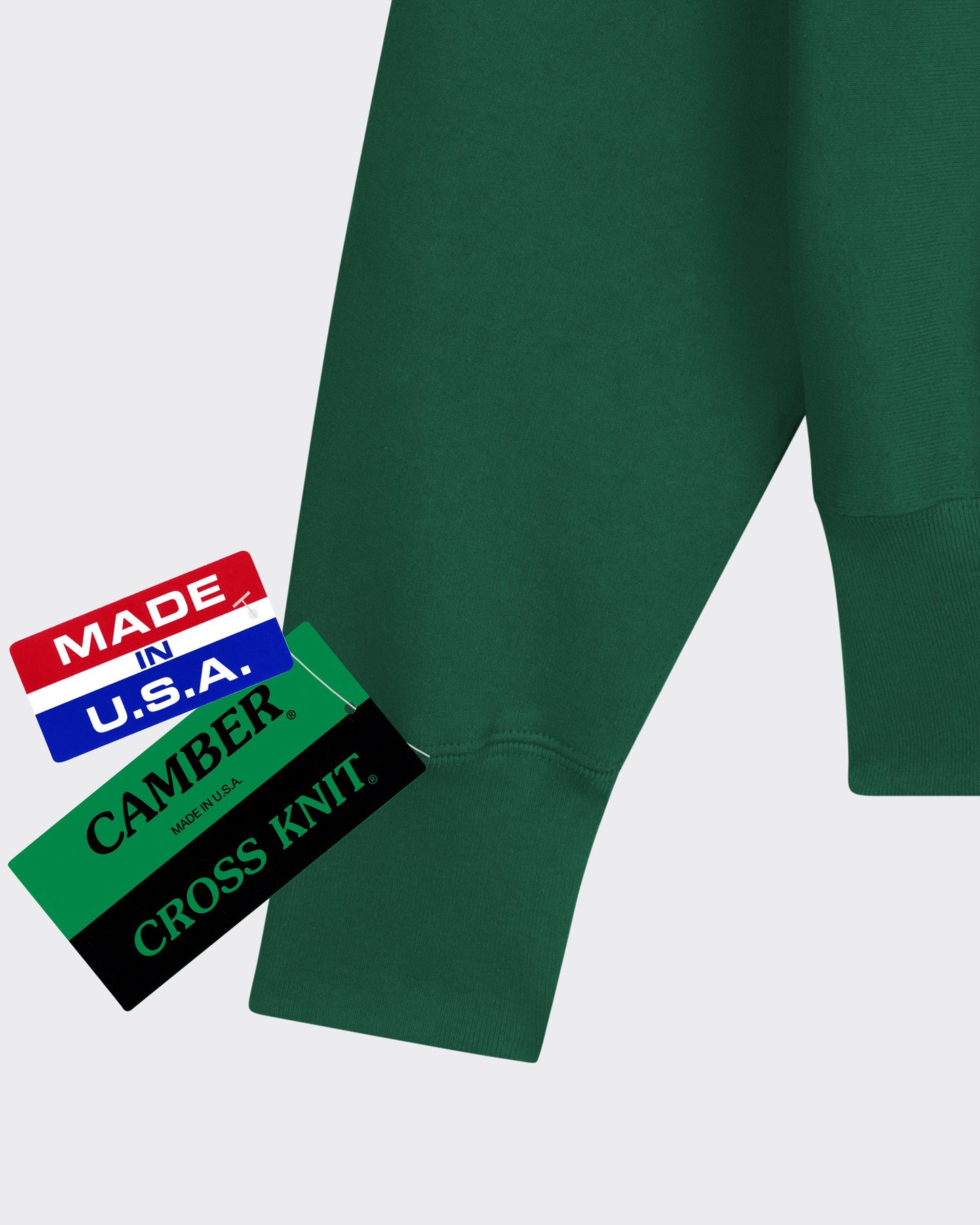 Sweatshirt Col Rond : Vert Dartmouth