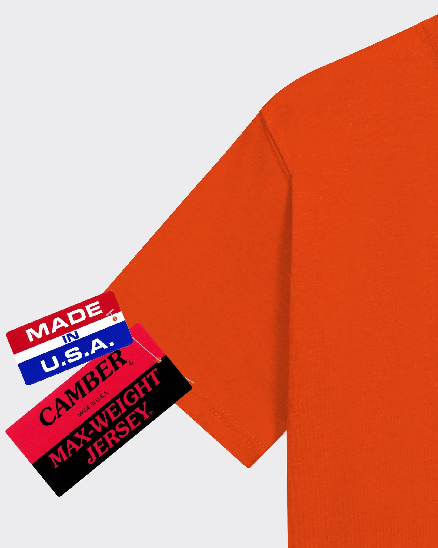 T-shirt Poche : Orange