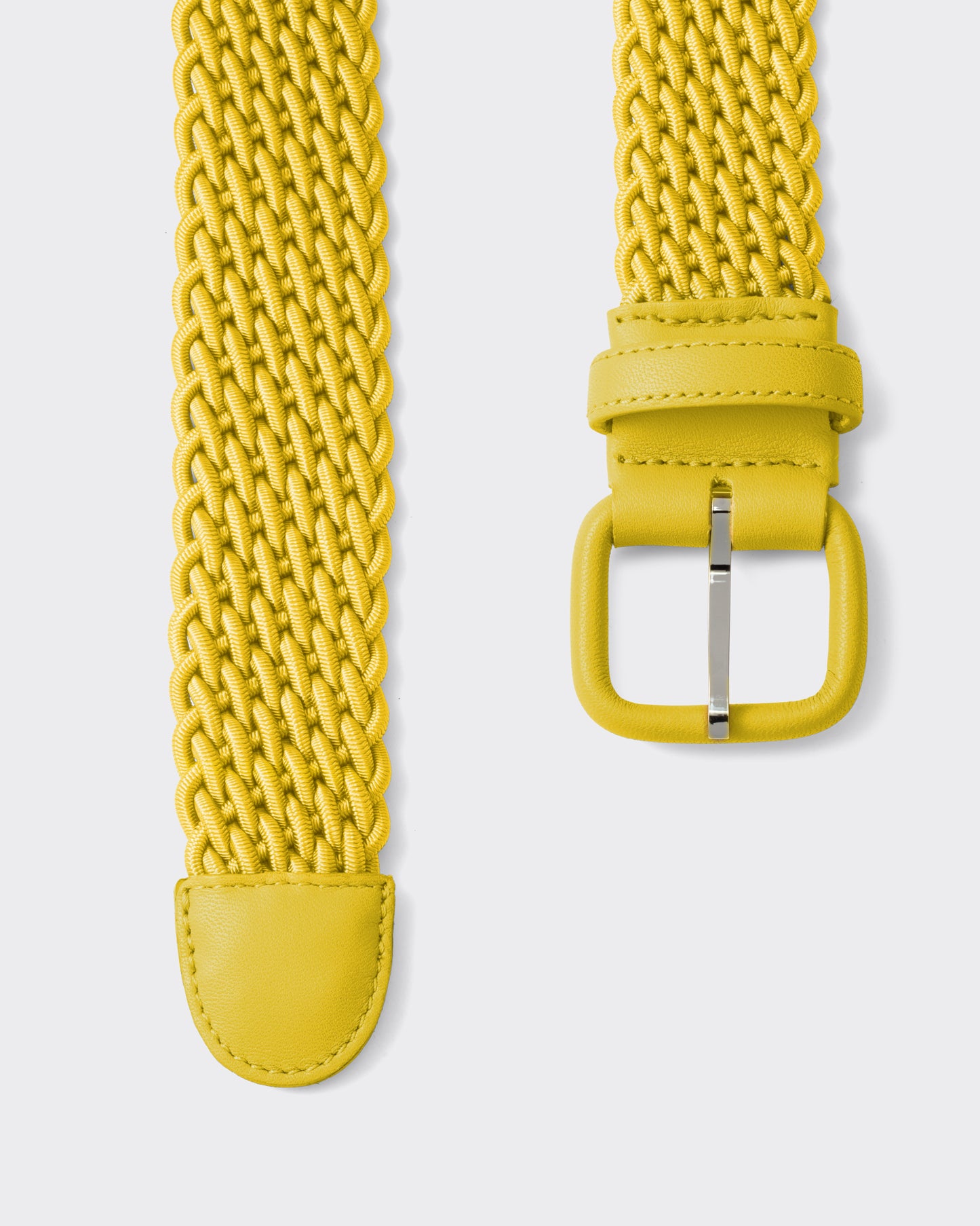 Woven Elastic Belt : Yellow