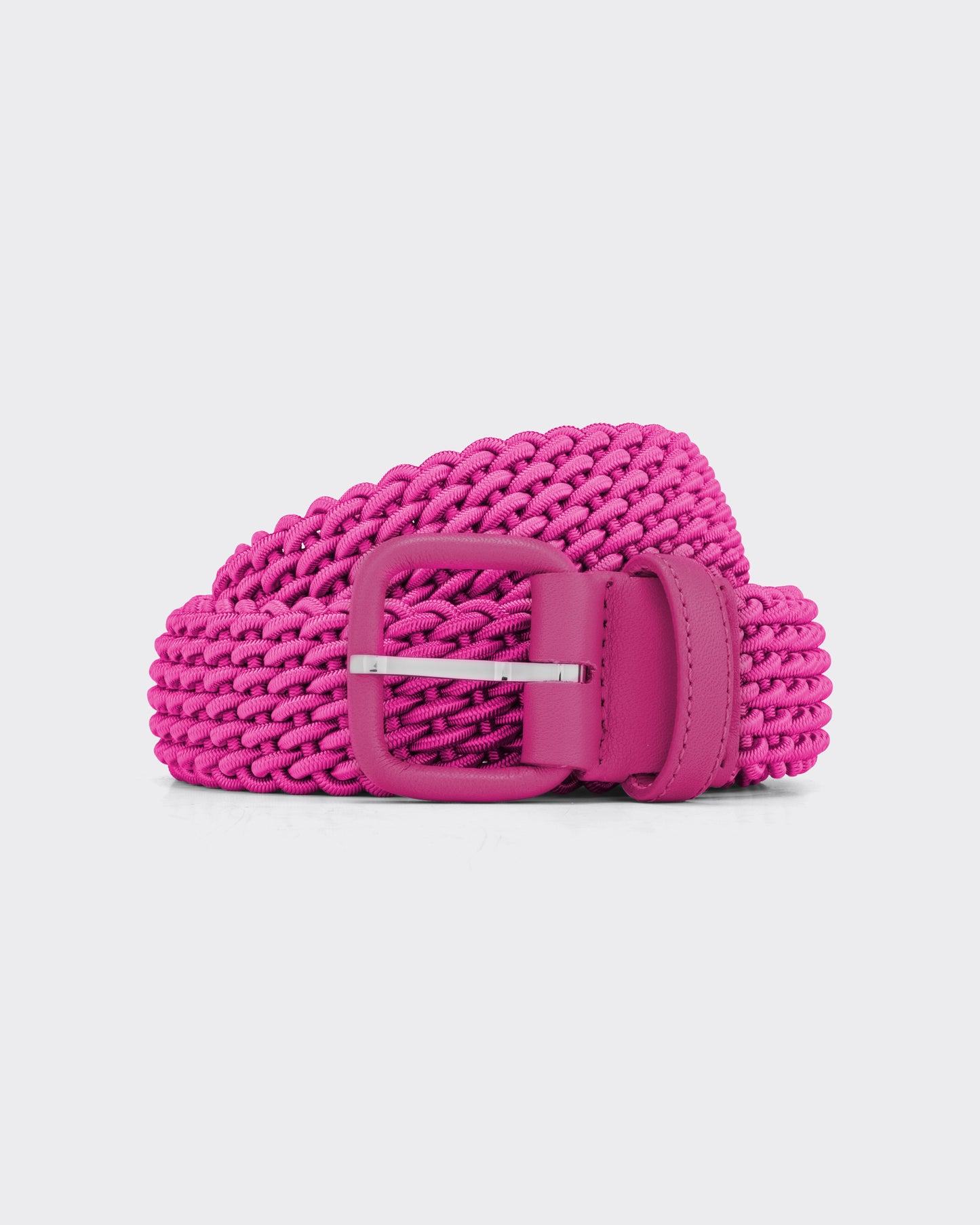 Ceinture Tressée : Fuschia