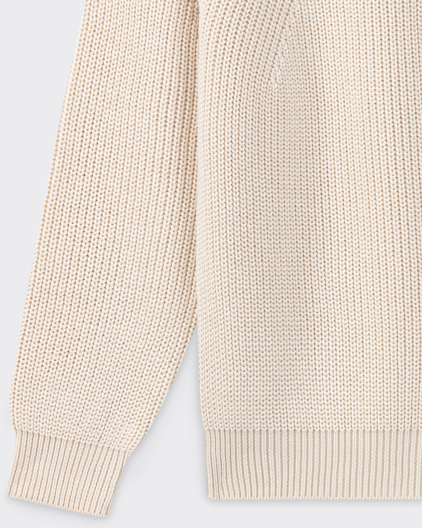 Batoner Signature Giza Cotton Sweater | Made in Japan Sleeve