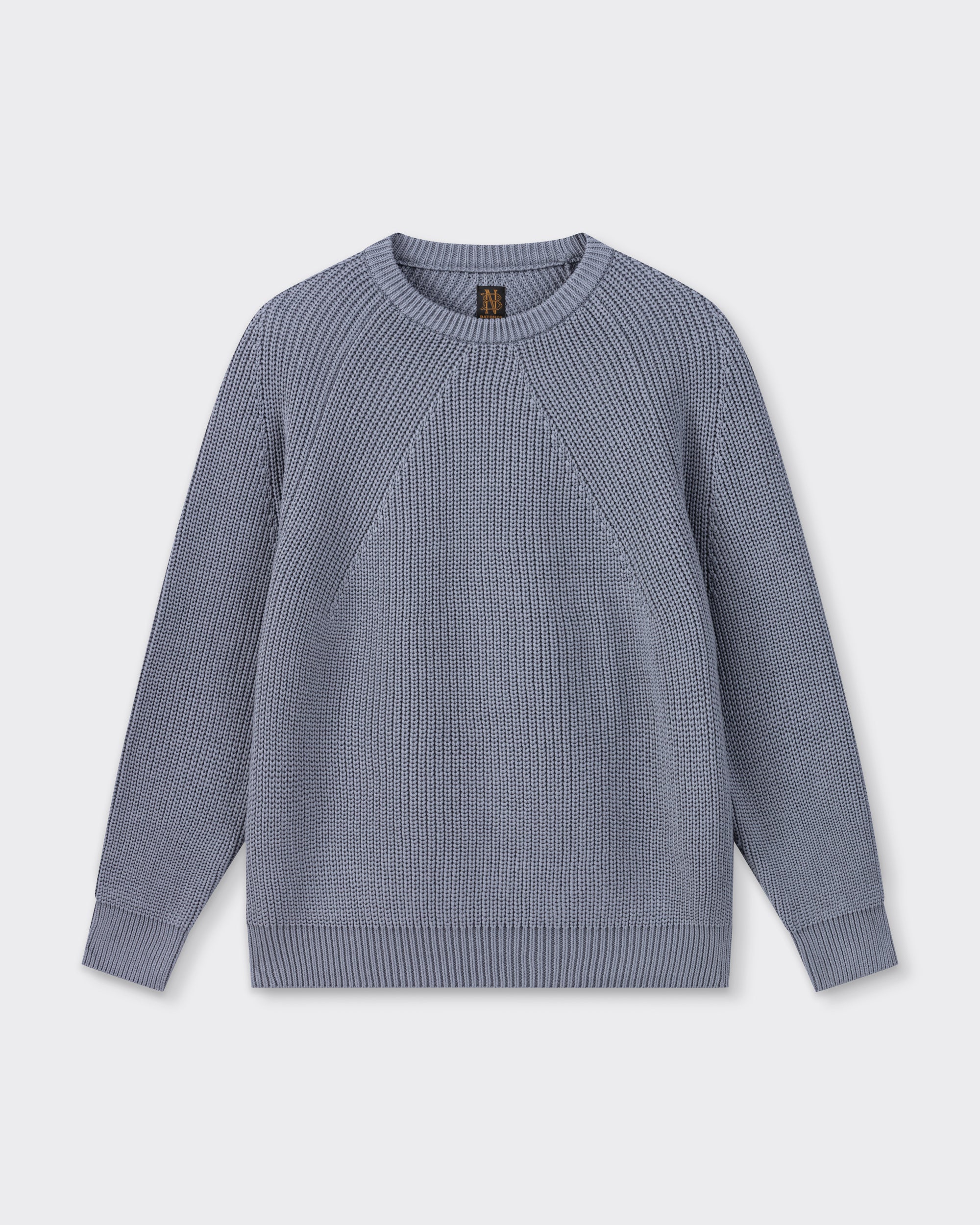 Batoner Signature Giza Cotton Sweater | Made in Japan – Beige