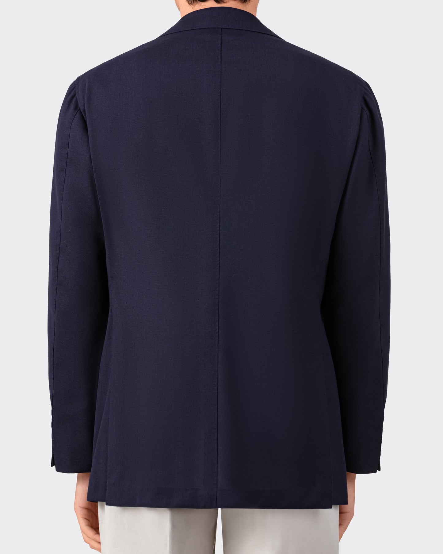 "Balloon” Wool Blazer : Navy