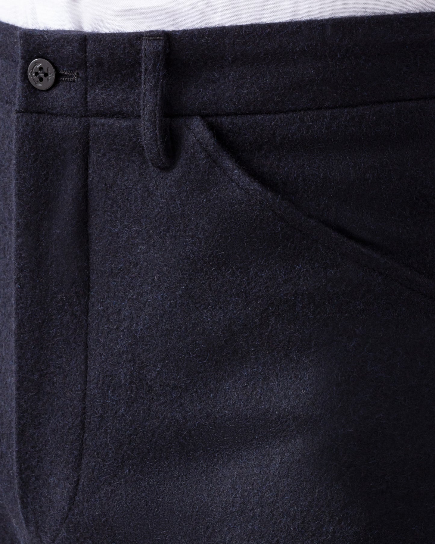 Pantalon Laine Melton 1943 : Marine Foncé