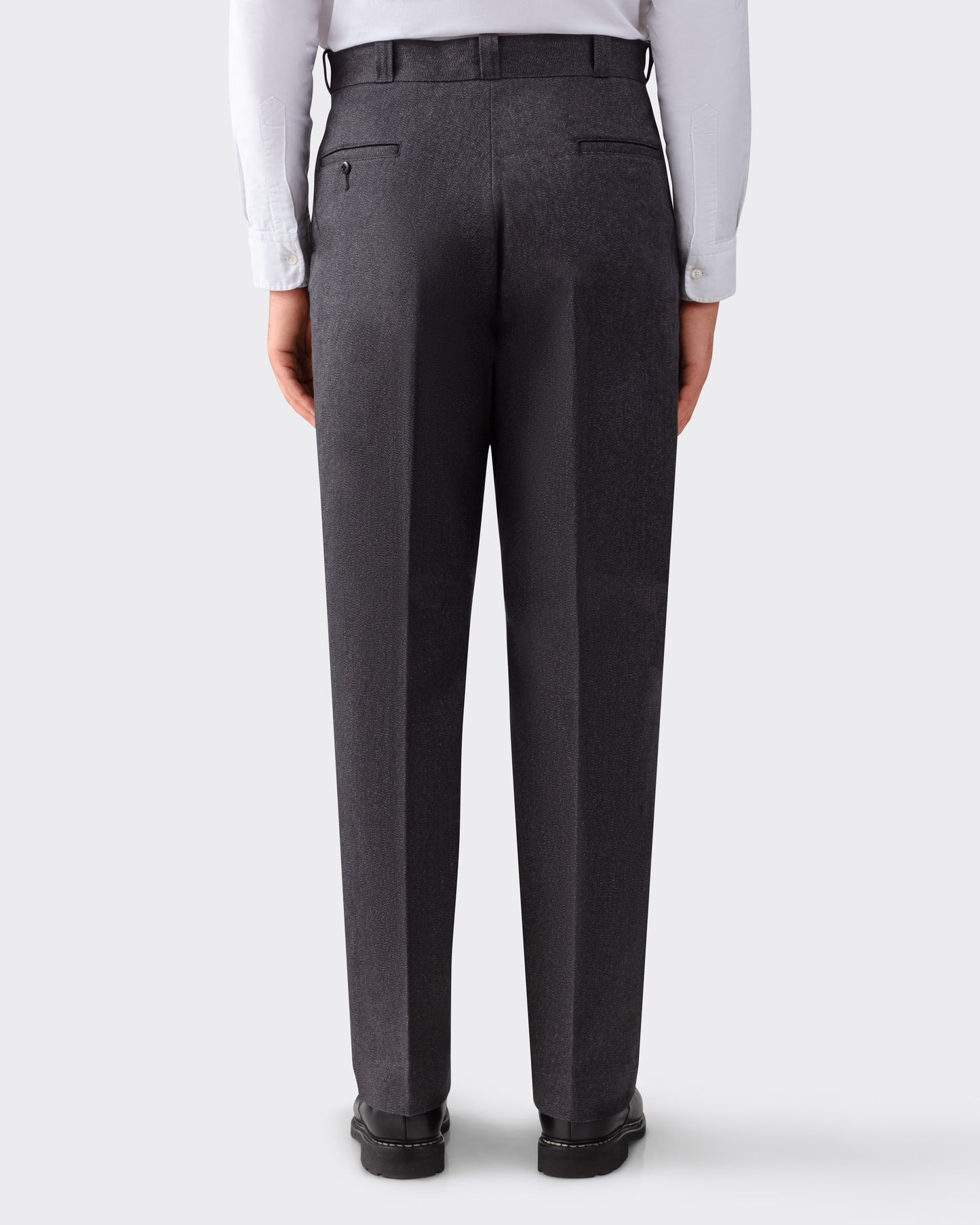 1963 Heather Twill Trousers : Dark Grey