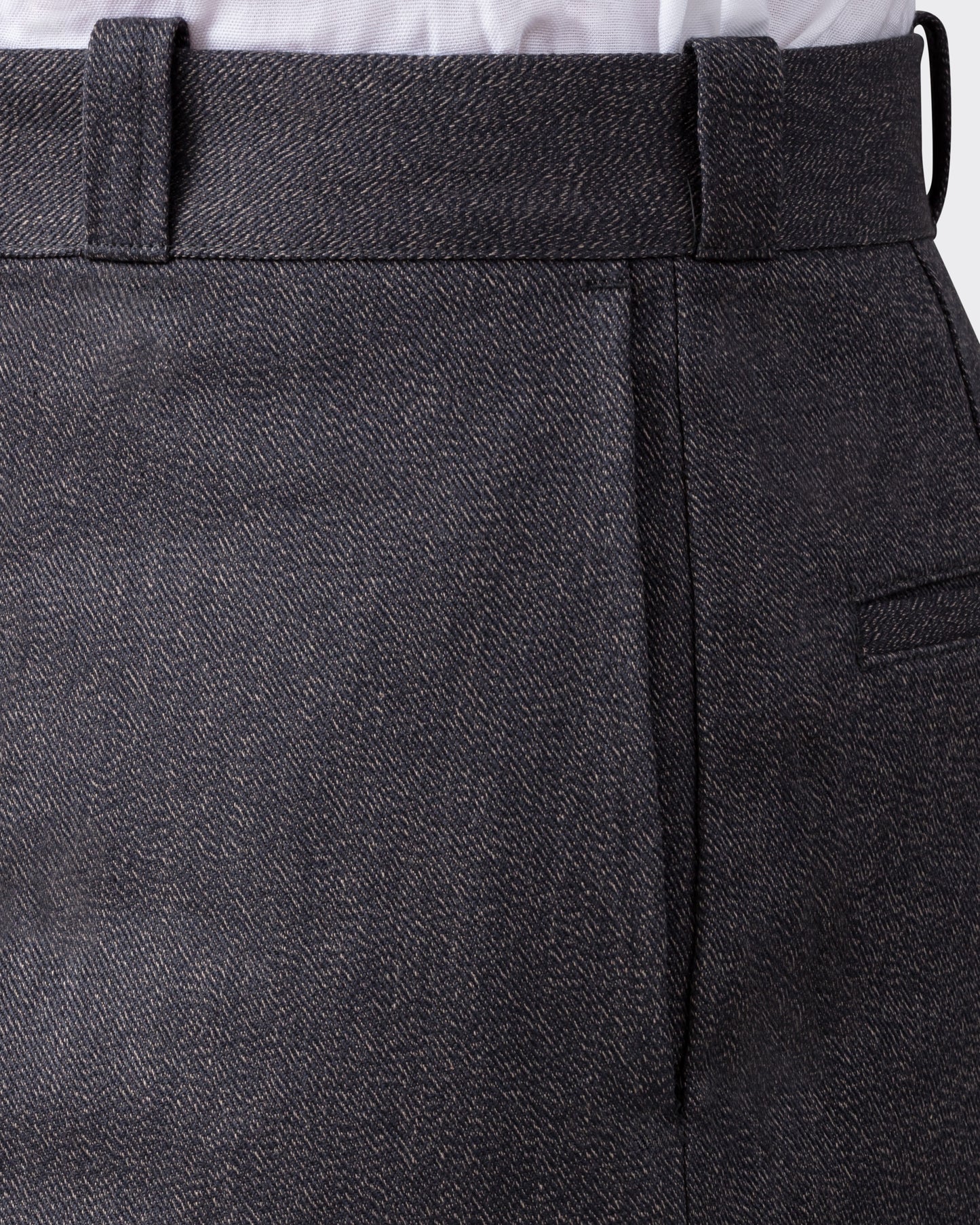 1963 Heather Twill Trousers : Dark Grey
