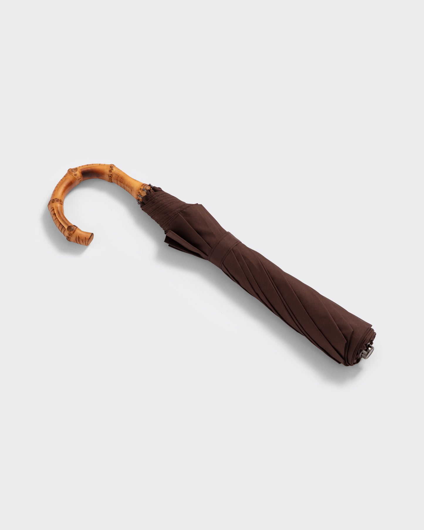 Whangee Telescopic Umbrella : Brown