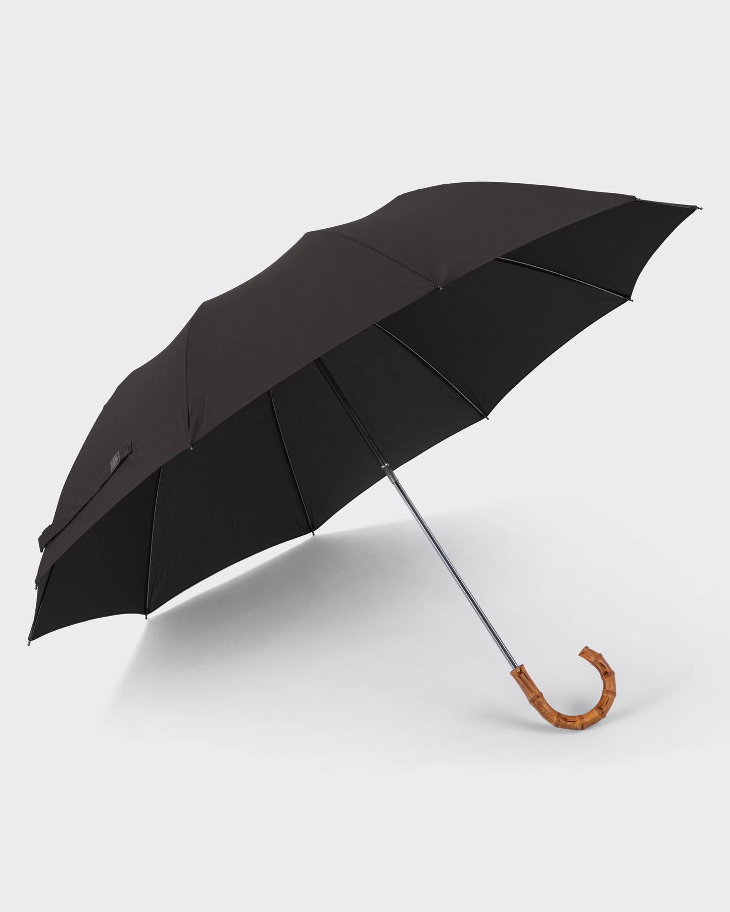 Whangee Telescopic Umbrella : Black