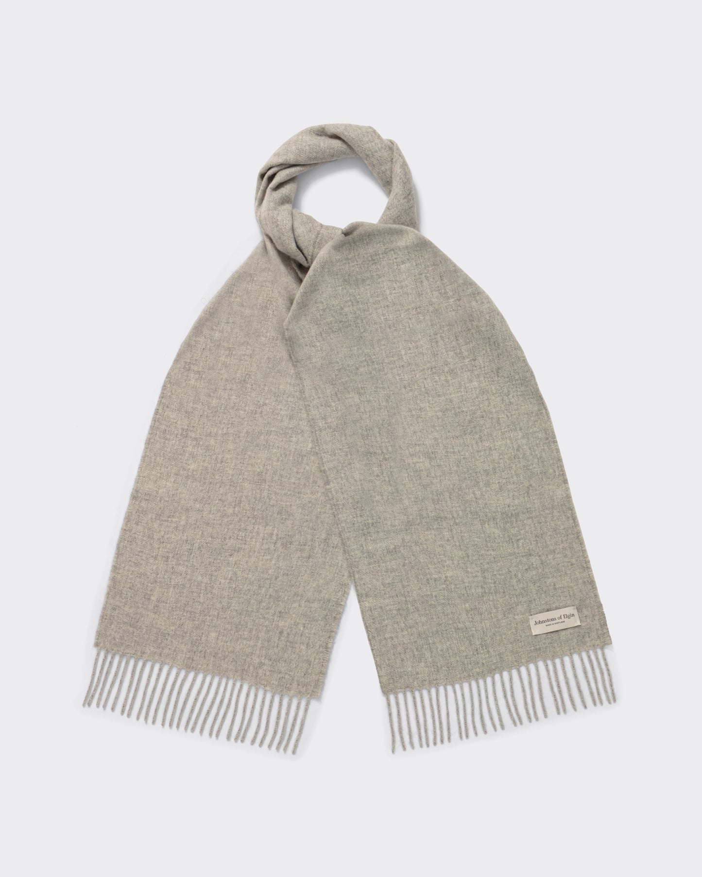 Écharpe Cachemire : Gris Chiné