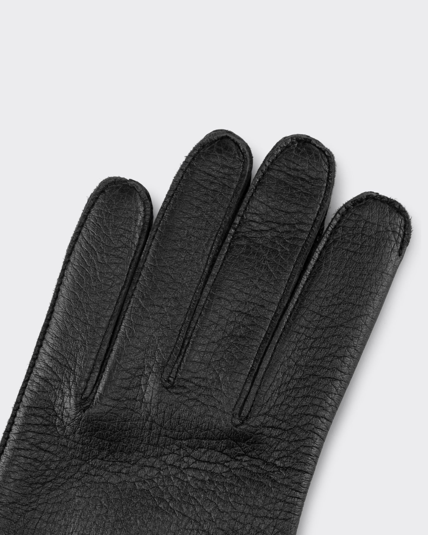 Deerskin Worker Gloves : Black