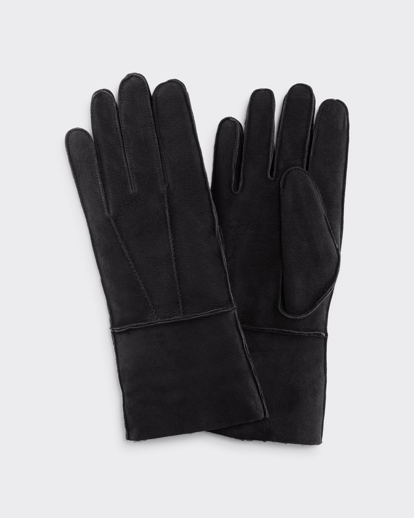 Gants Shearling : Noir