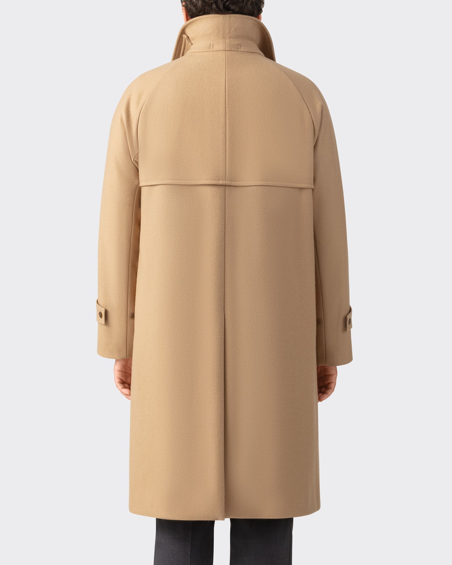 Pardessus "FOUFOU" Laine et Cachemire : Camel