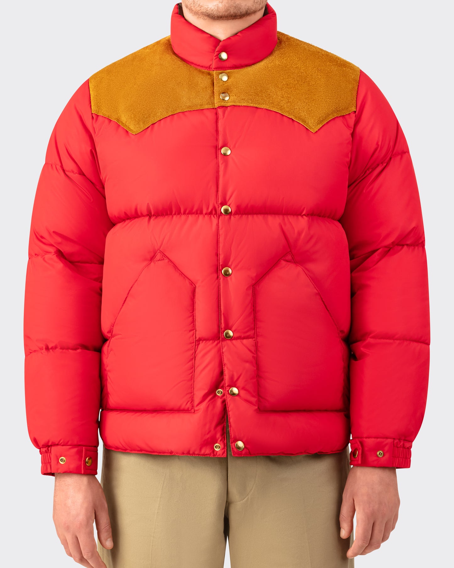 Down Jacket : Red