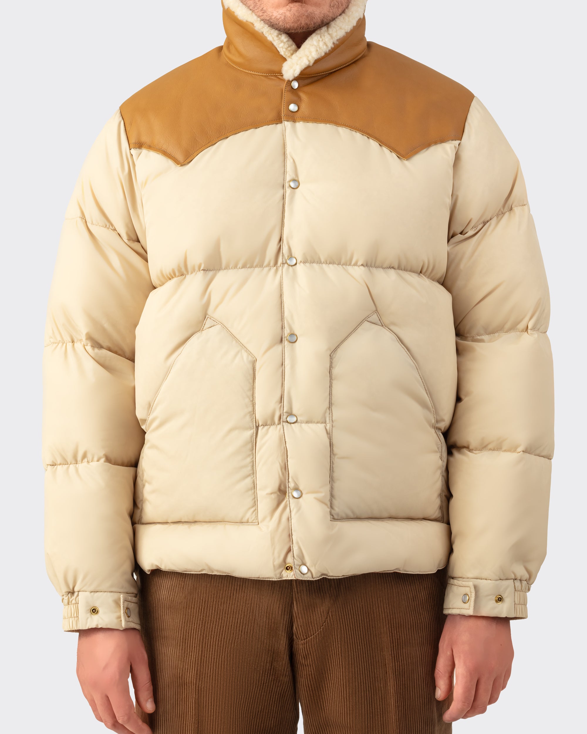 ジャケット・アウター rocky mountain christy jacket 40 Sagebrush Rocky Mountain Featherbed ✕ Buck Mason Christy