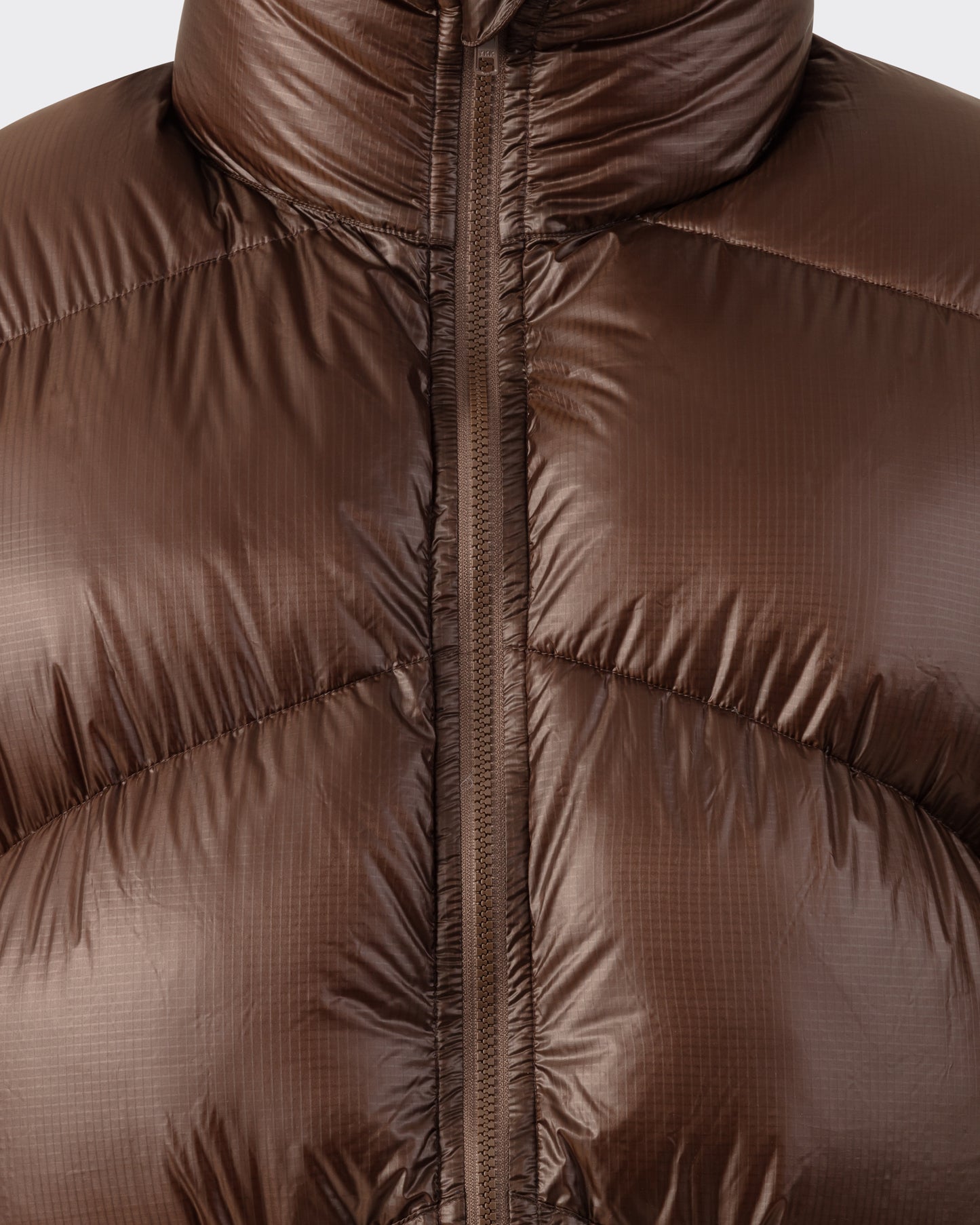 Ripstop Nylon "NS" Down Jacket : Brown