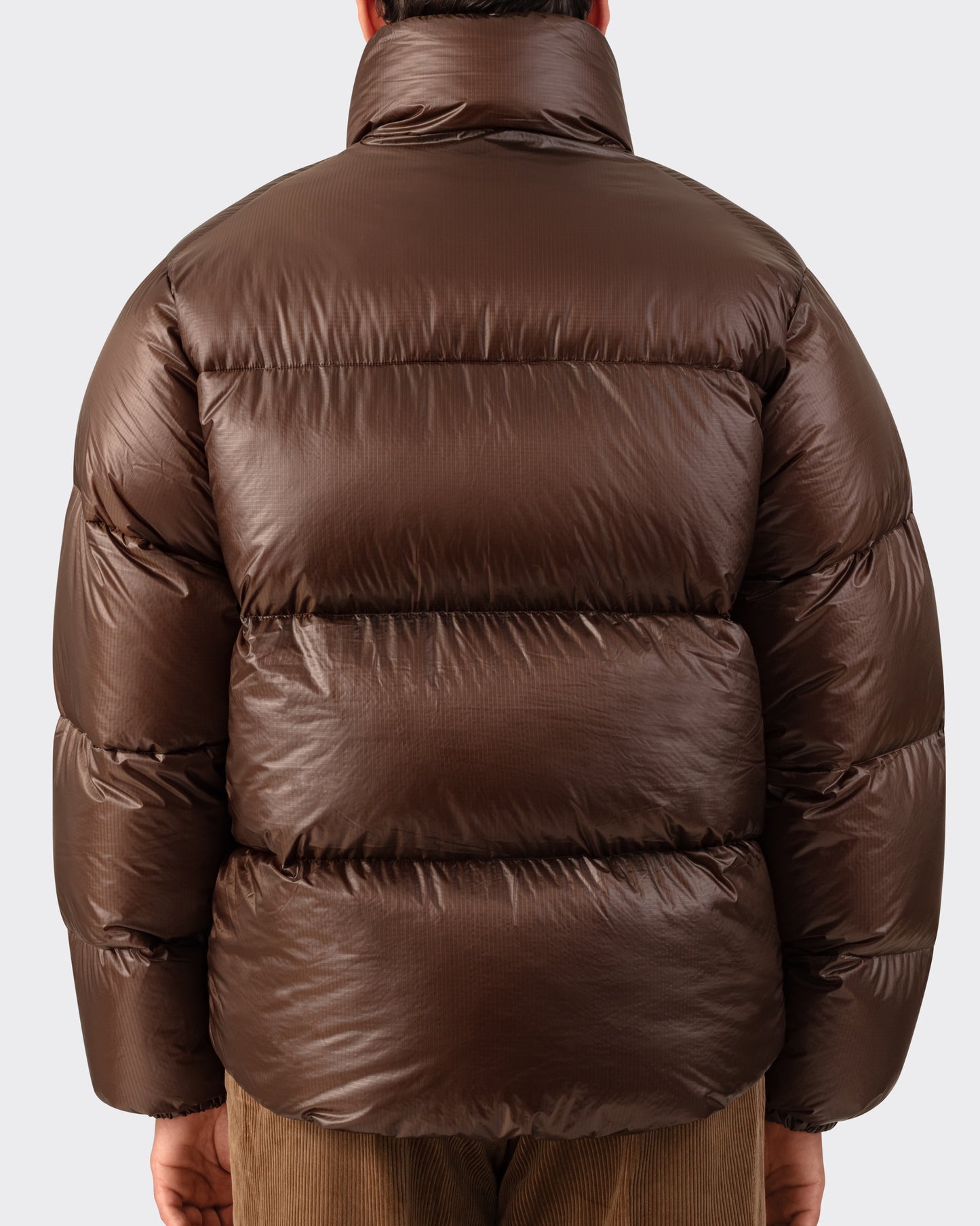 Ripstop Nylon "NS" Down Jacket : Brown