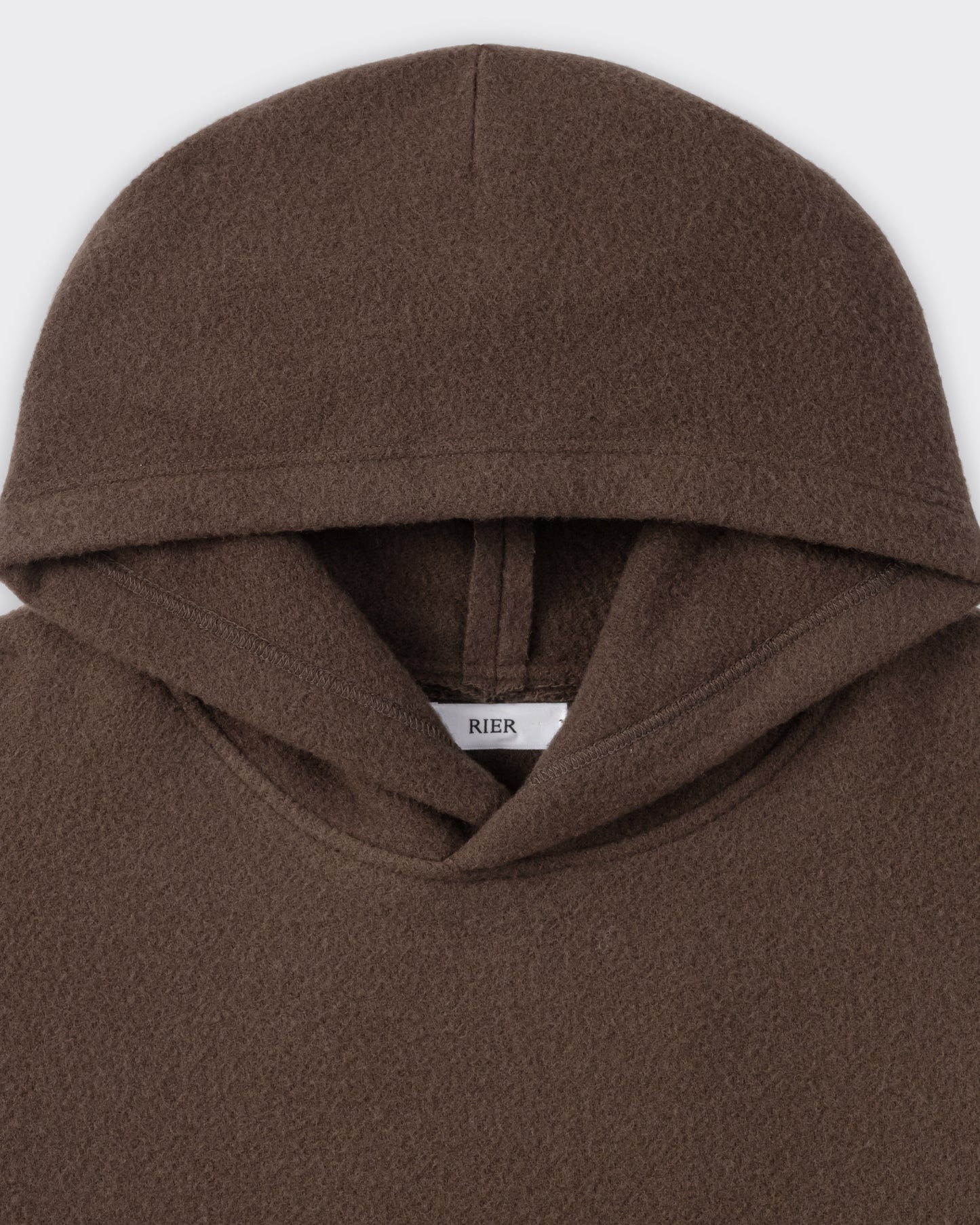 Hooded Wool Fleece : Castoro