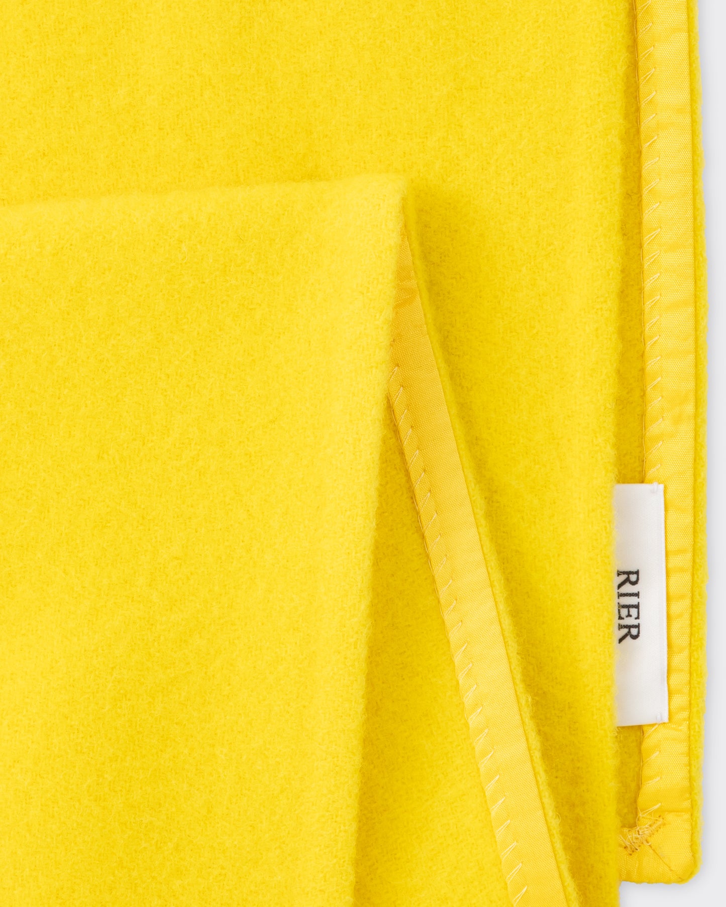 Fleece Scarf : Electric Yellow