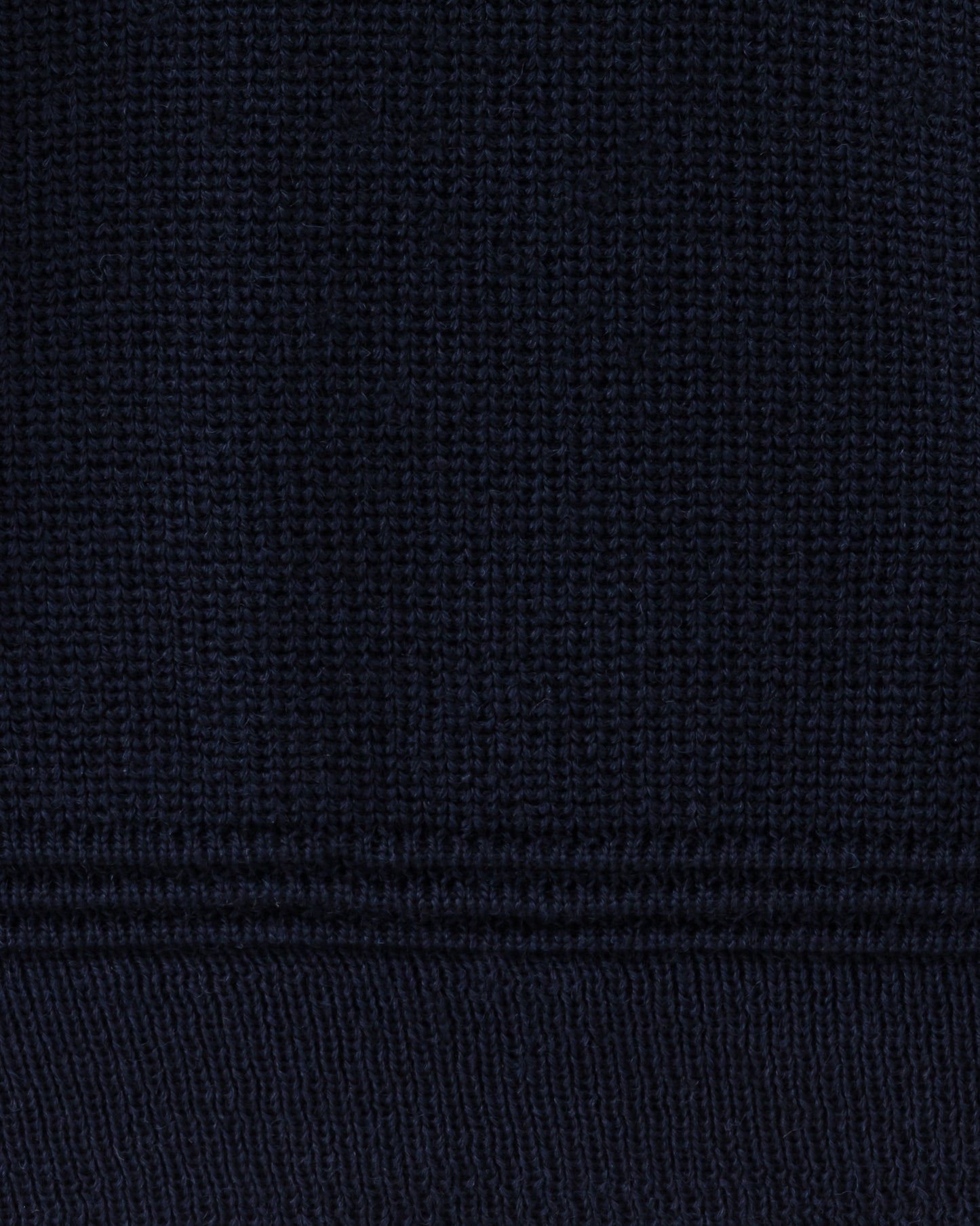 Pull Col Zippé : Marine