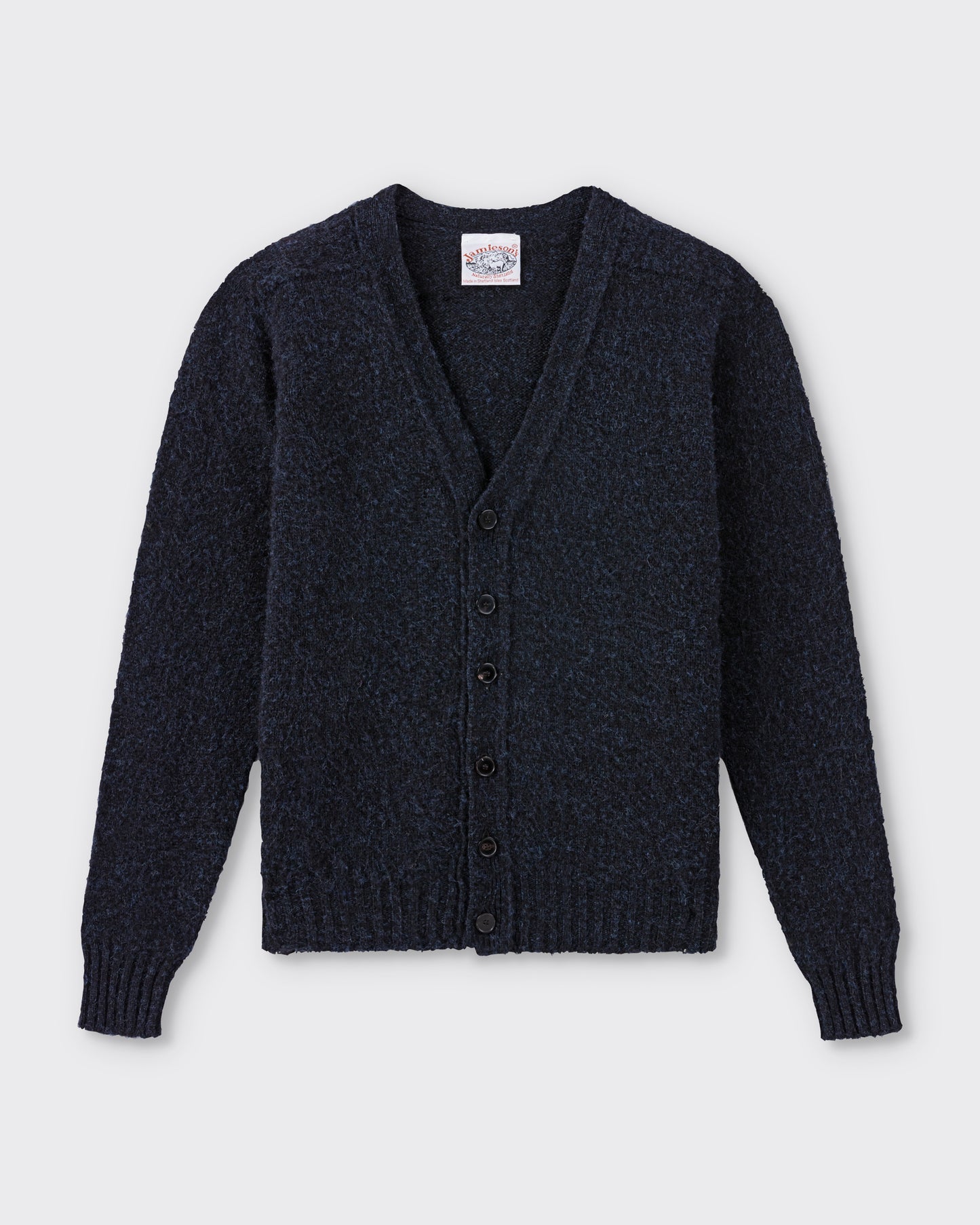 Cardigan Laine Peignée : Bleu Cosmos