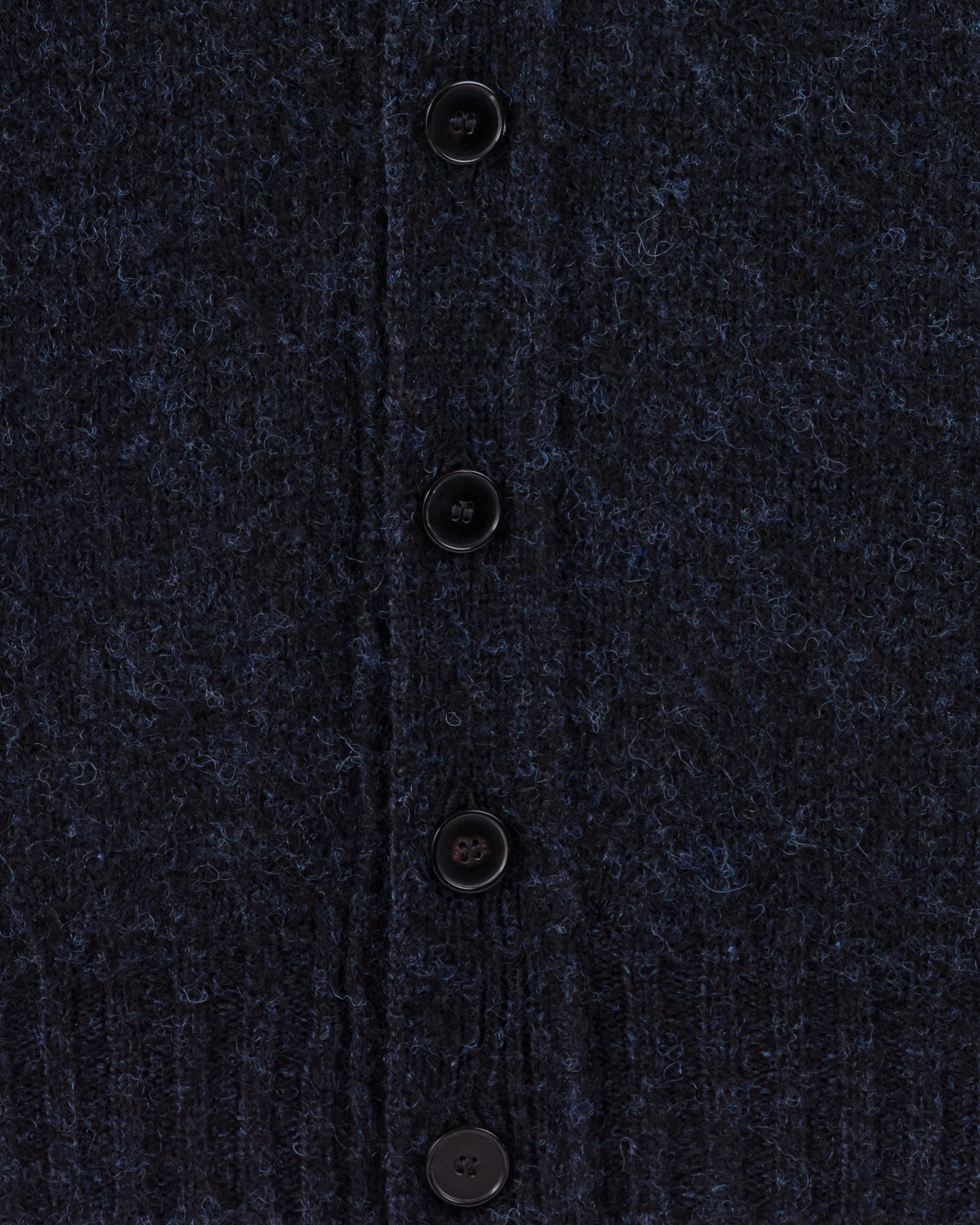 Cardigan Laine Peignée : Bleu Cosmos