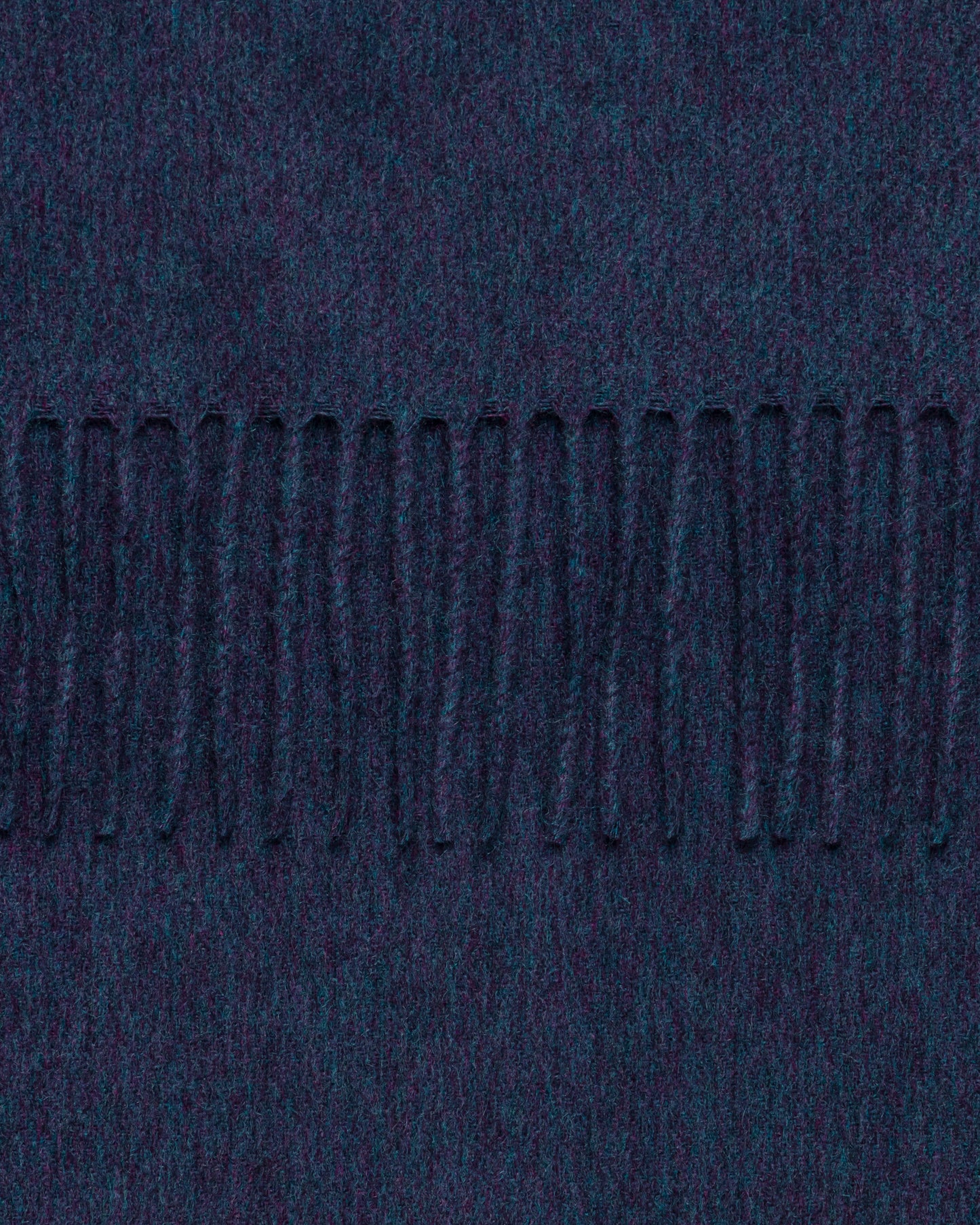 Cashmere Scarf : Heather Navy