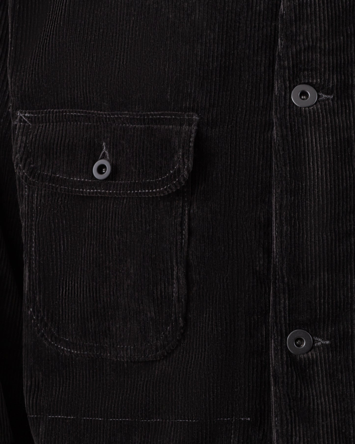 “JACKSON” Corduroy Jacket : Black