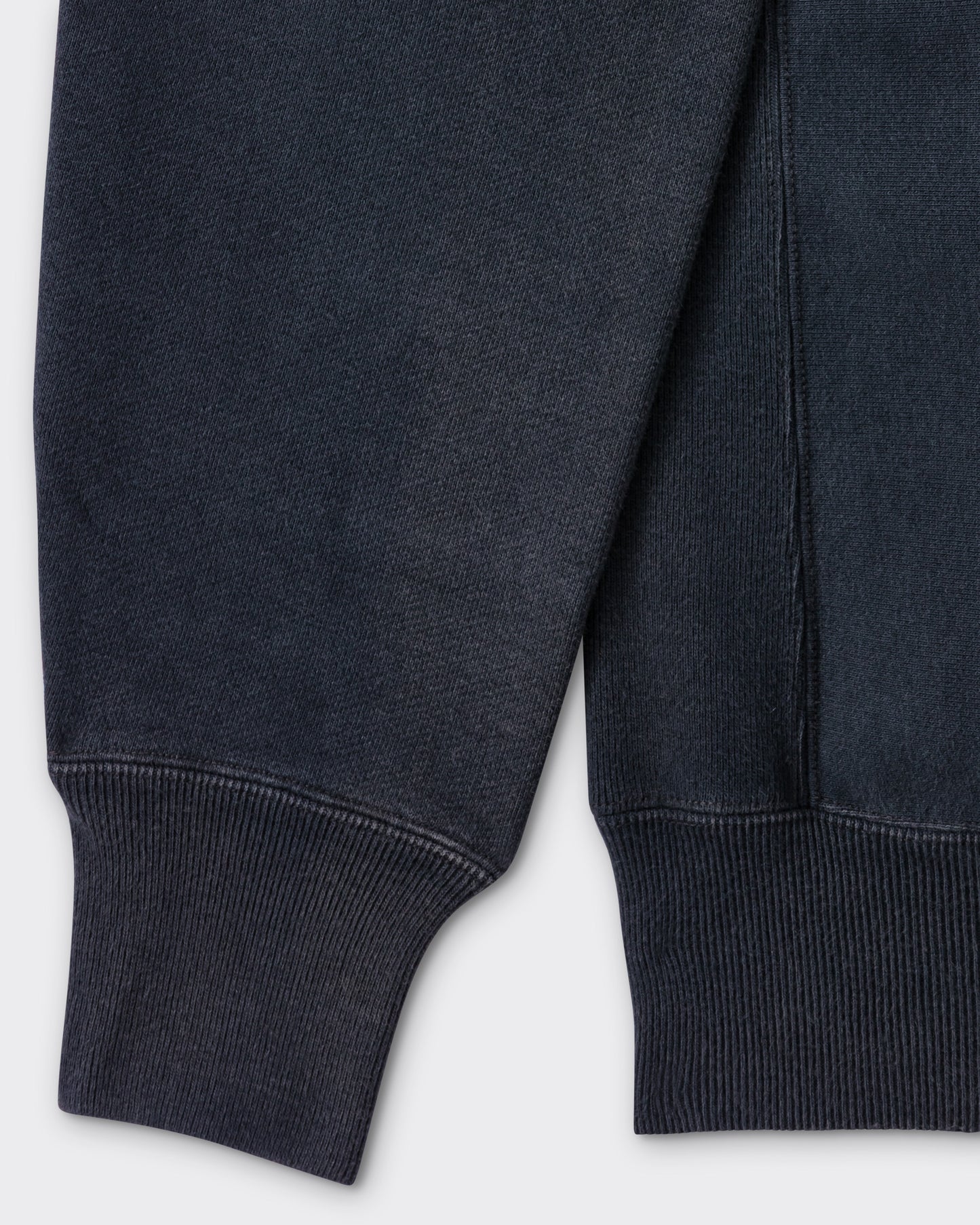 Sweatshirt Col Zippé : Noir
