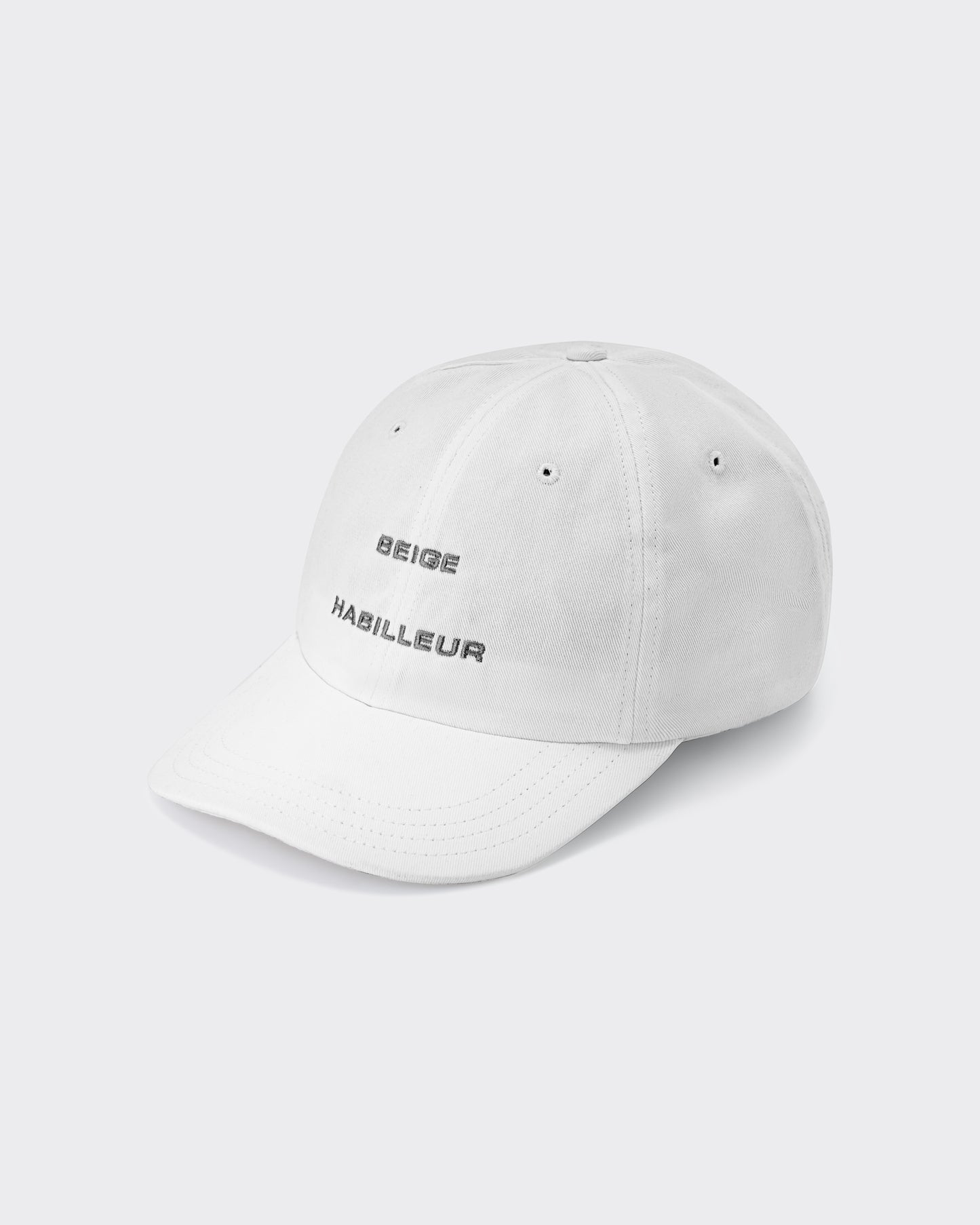 Baseball Cap : White/Pearl Grey