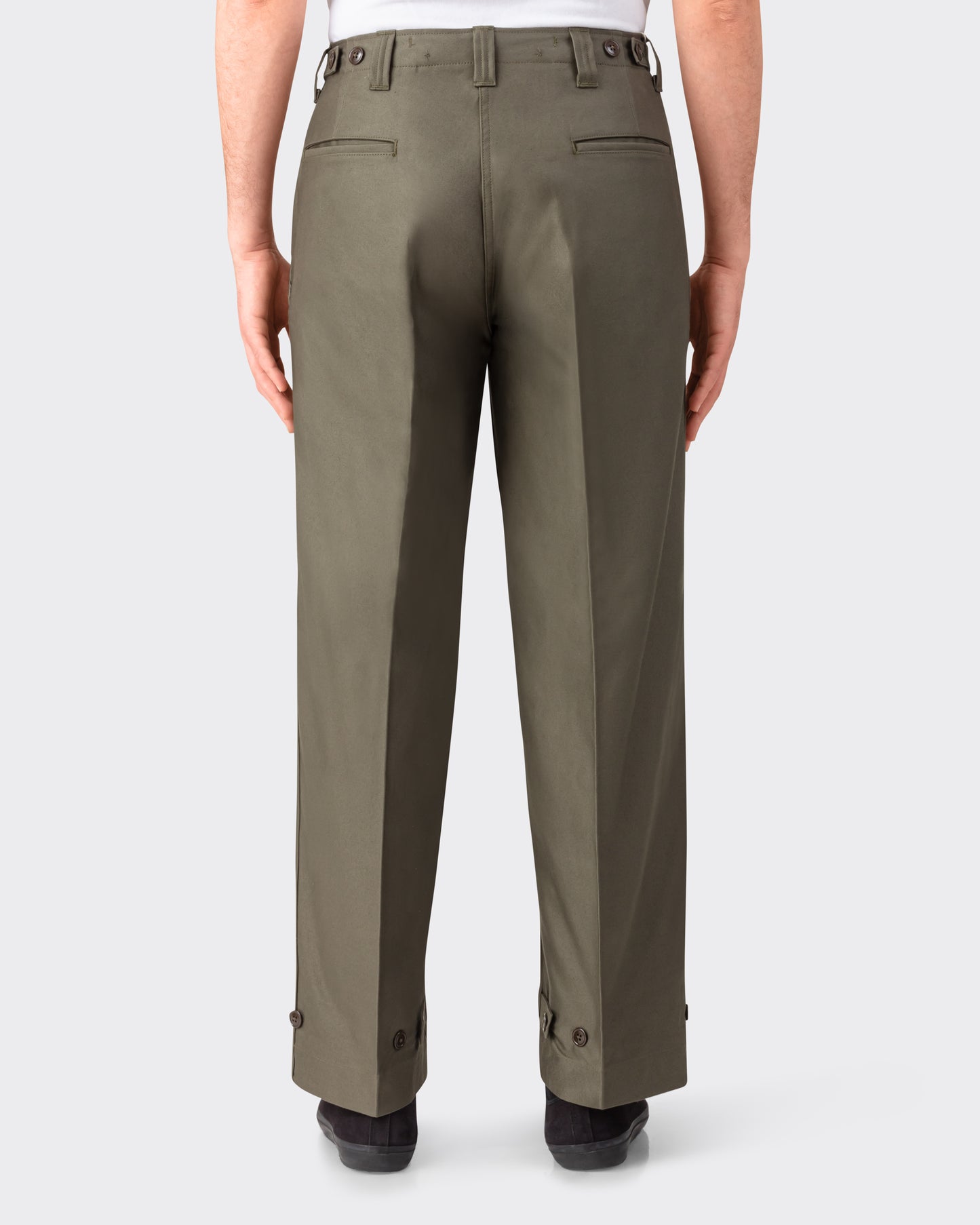 M1945 Sateen Trousers : Olive